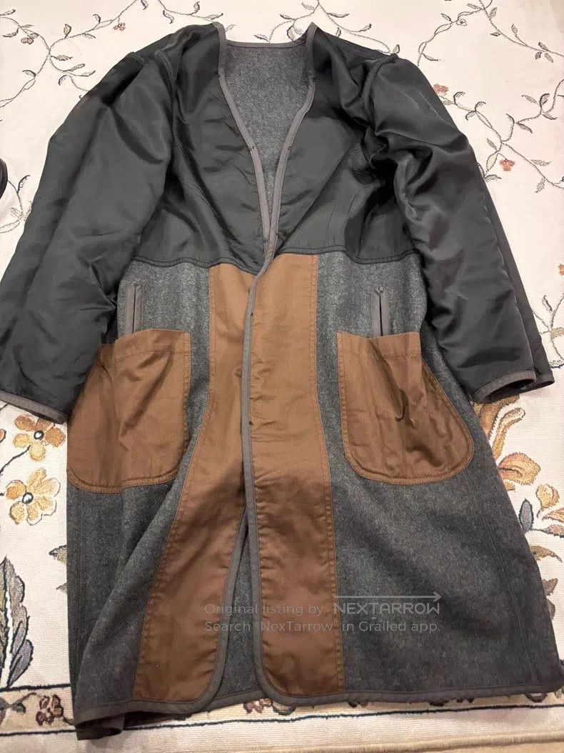 Comme des Garcons Comme Des Garcons Wool Patchwork Coat Size XS / US 0-2 / IT 36-38 - 4 Thumbnail