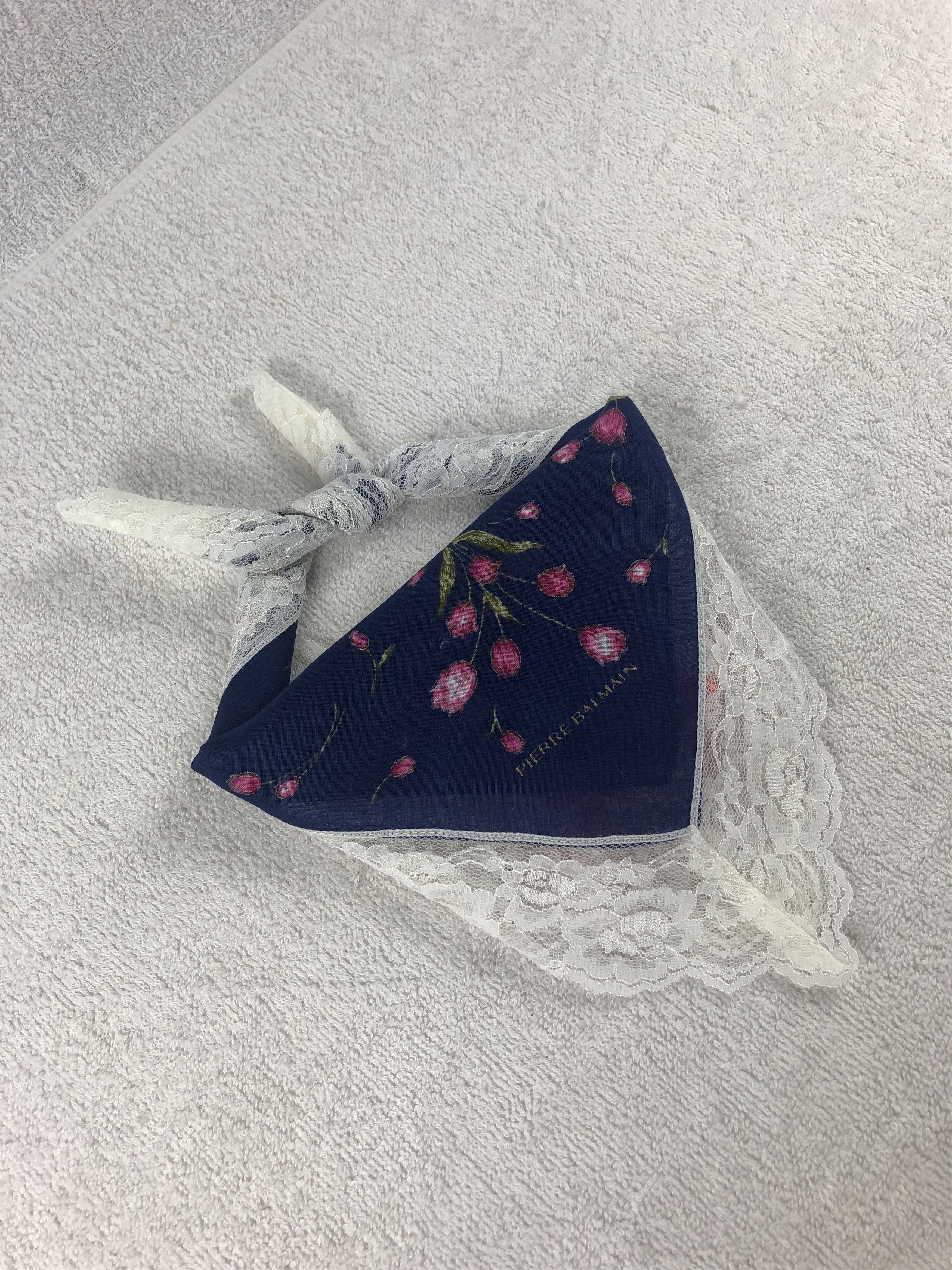 Pierre Balmain × Vintage Pierre Balmain Handkerchief / Bandana / Neckerchief Size ONE SIZE - 2 Thumbnail