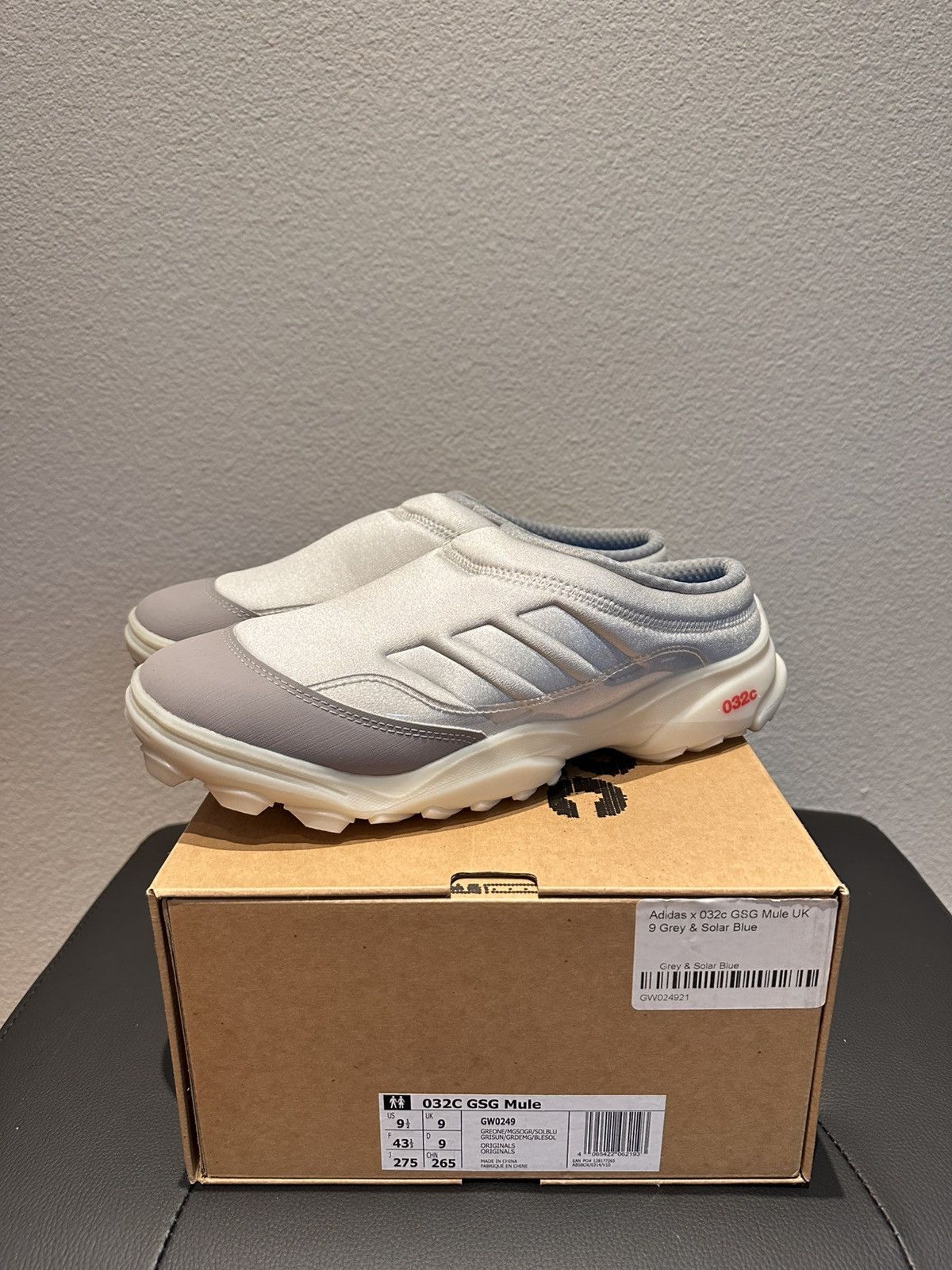032c × Adidas Adidas x 032C gsg Mule US9.5 limited edition Size US 9.5 / EU 42-43 - 1 Thumbnail