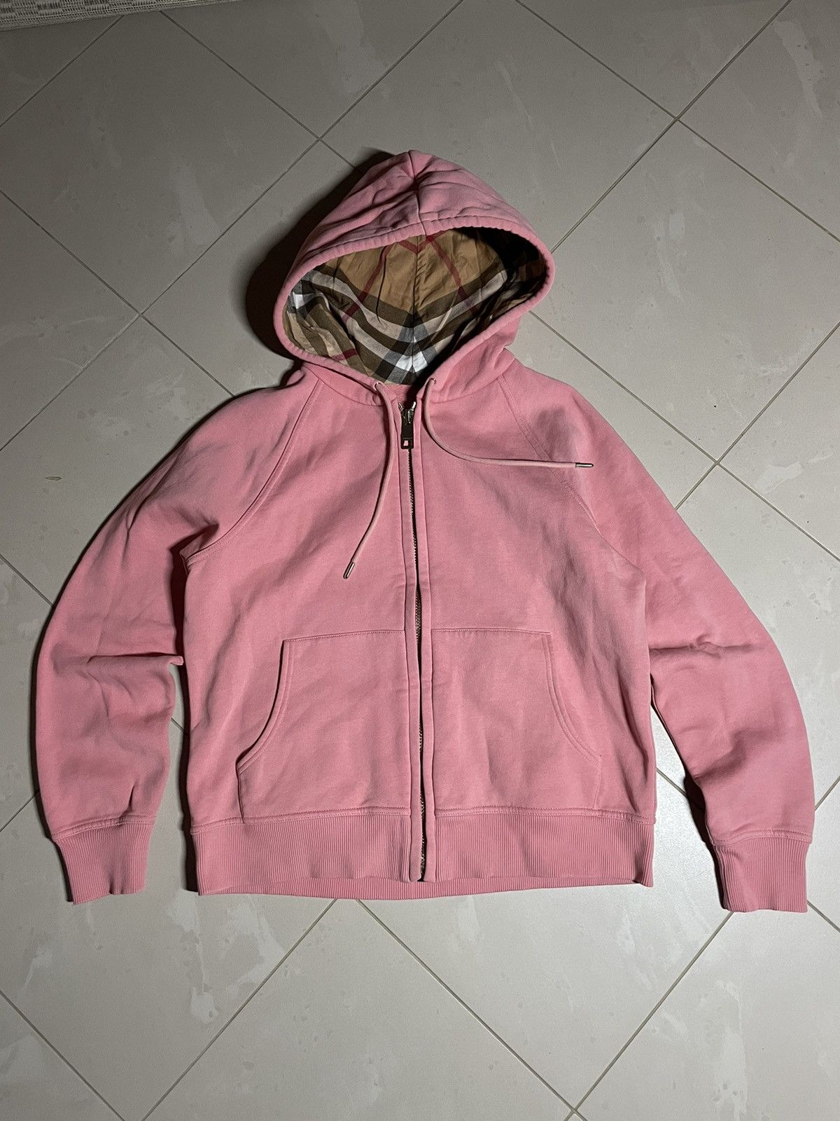 Burberry Burberry London Zip Up Hoodie Size L / US 10 / IT 46 - 1 Thumbnail