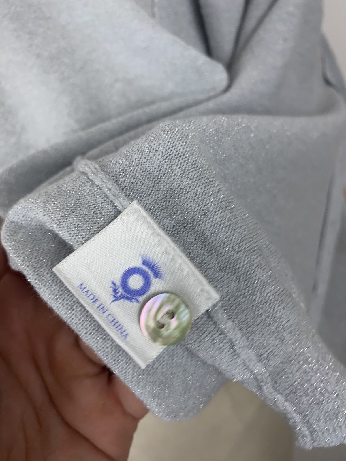 Vintage Women’s BRORA Cardigan Sweater Linen/Cotton/Nylon size 10 Size L / US 10 / IT 46 - 7 Thumbnail