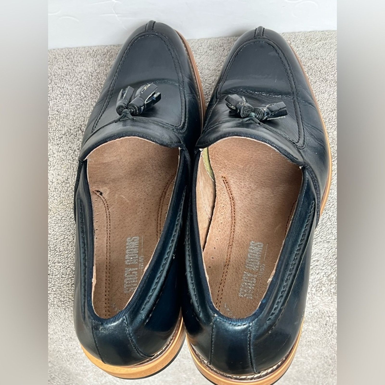 Stacy Adams STACY ADAMS Men's Donovan Tassel Slip-on Loafer Oxford 11.5 Size US 11.5 / EU 44-45 - 7 Thumbnail
