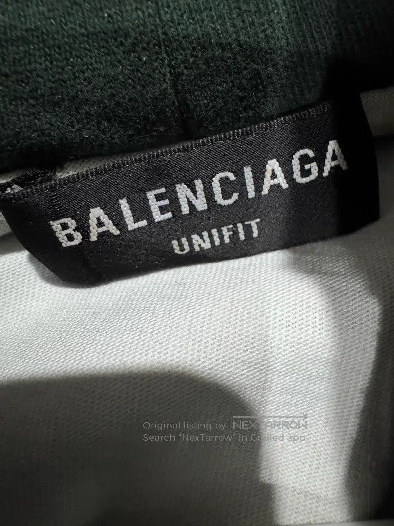 Balenciaga Balenciaga Hole Logo Letter Printed Hoodie Size US M / EU 48-50 / 2 - 6 Thumbnail