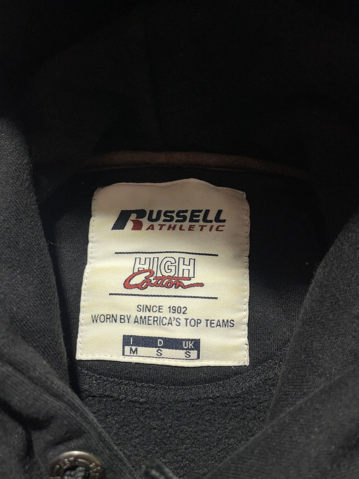 Russell Athletic Vintage Russell Athletic Big Logo Hoodie Size US S / EU 44-46 / 1 - 10 Thumbnail