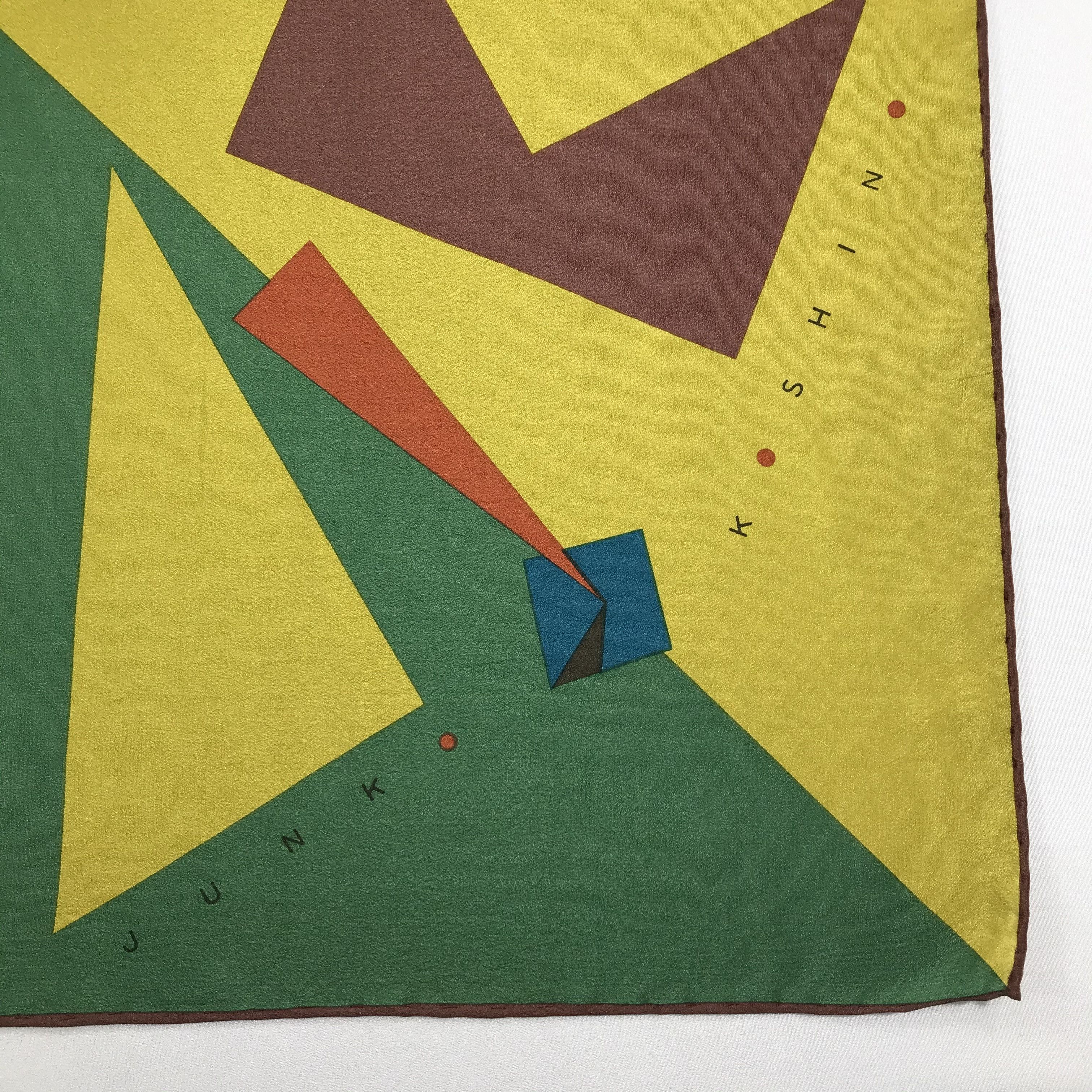 Vintage Vintage Junko Koshino Silk Scarf Size ONE SIZE - 4 Thumbnail