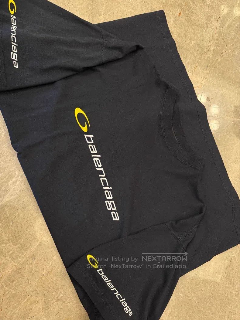 Balenciaga Balenciaga Black Short Sleeve T-Shirt Size US L / EU 52-54 / 3 - 1 Thumbnail