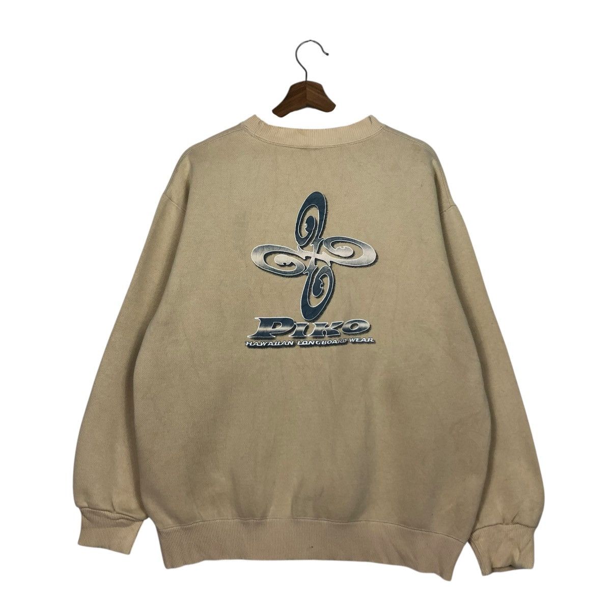 Japanese Brand 🔥VINTAGE SWEATSHIRT CREWNECK HAWAII PIKO BIG LOGO Size US L / EU 52-54 / 3 - 10 Thumbnail