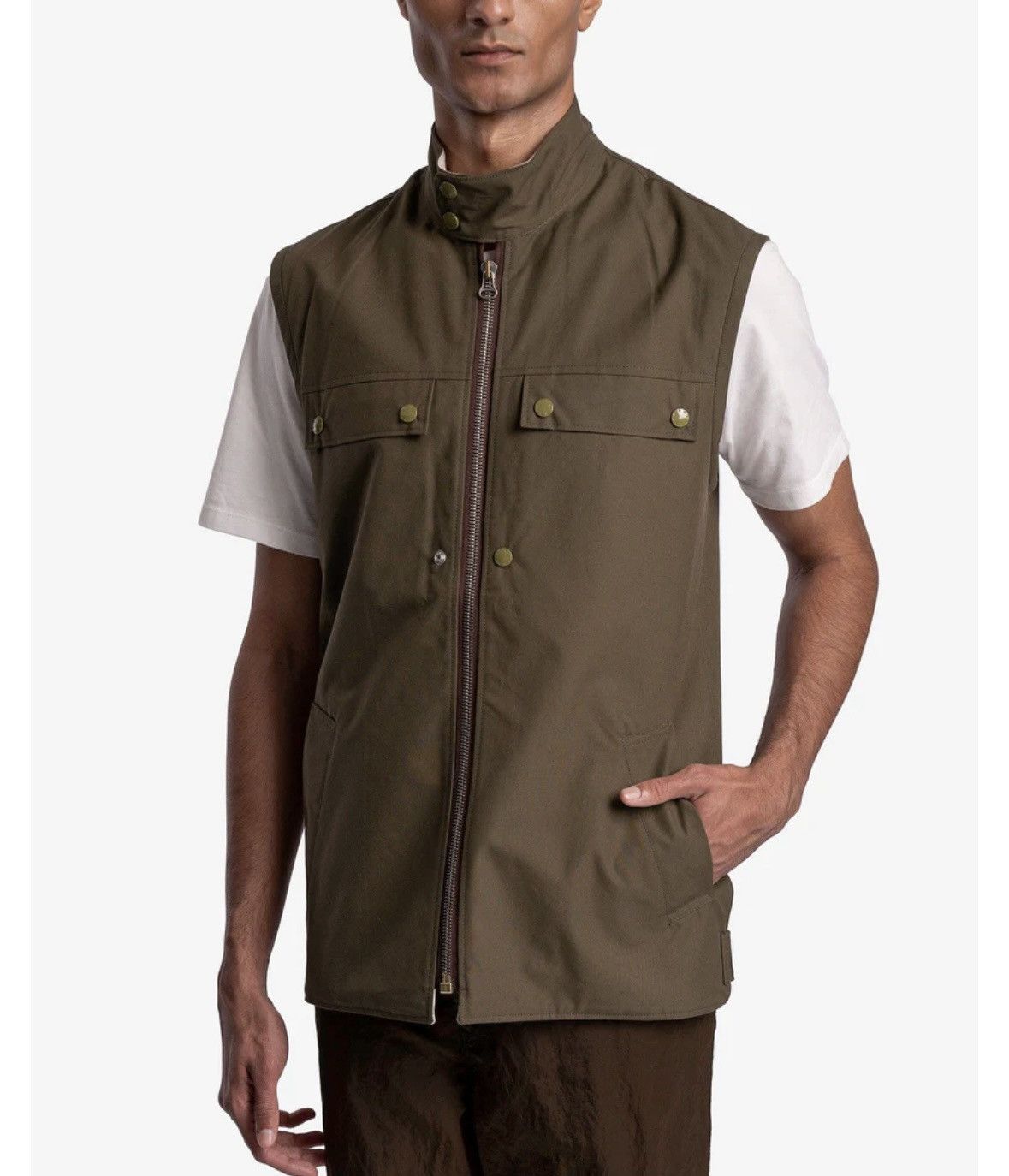 3MAN 3MAN SS23 Utility Vest in Olive Size US M / EU 48-50 / 2 - 18 Thumbnail