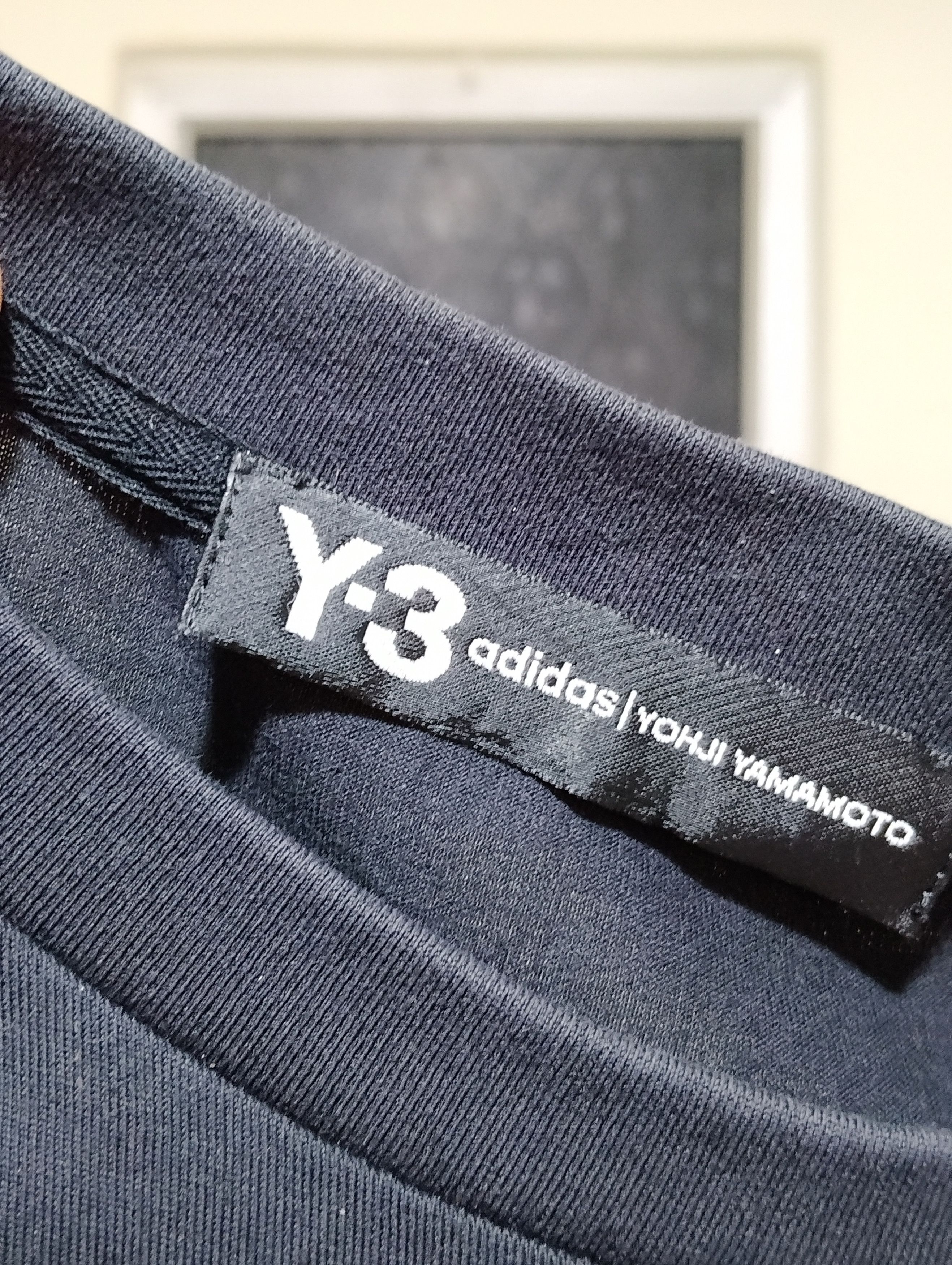 Adidas × Y's Y-3 | Adidas | Yohji Yamamoto Plain Black T-Shirts Size US M / EU 48-50 / 2 - 4 Thumbnail