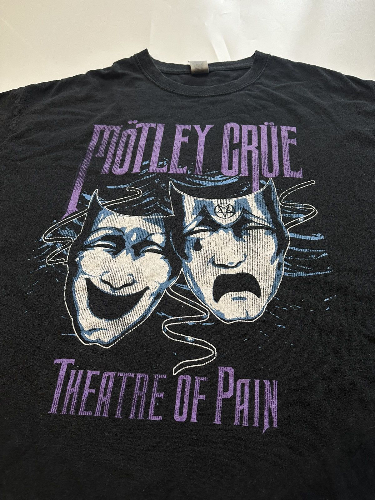 Gildan Vintage Y2K Motley Crue Theatre of Pain Rare Retro Hype Size US XL / EU 56 / 4 - 2 Thumbnail
