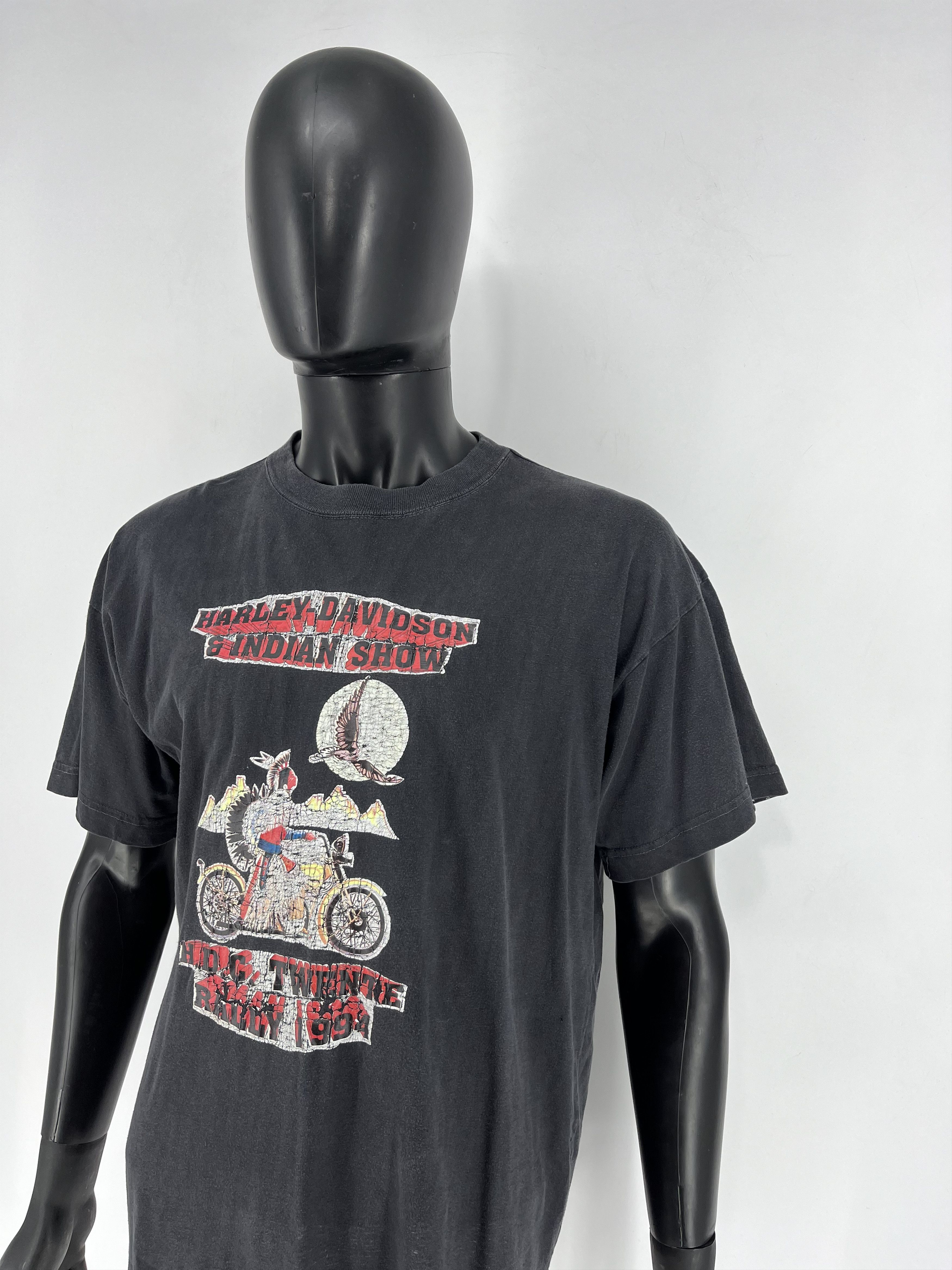 Harley Davidson harley davidson INDIAN SHOW H.D.C. TWENTE RALLY 1994 Size US XL / EU 56 / 4 - 8 Thumbnail