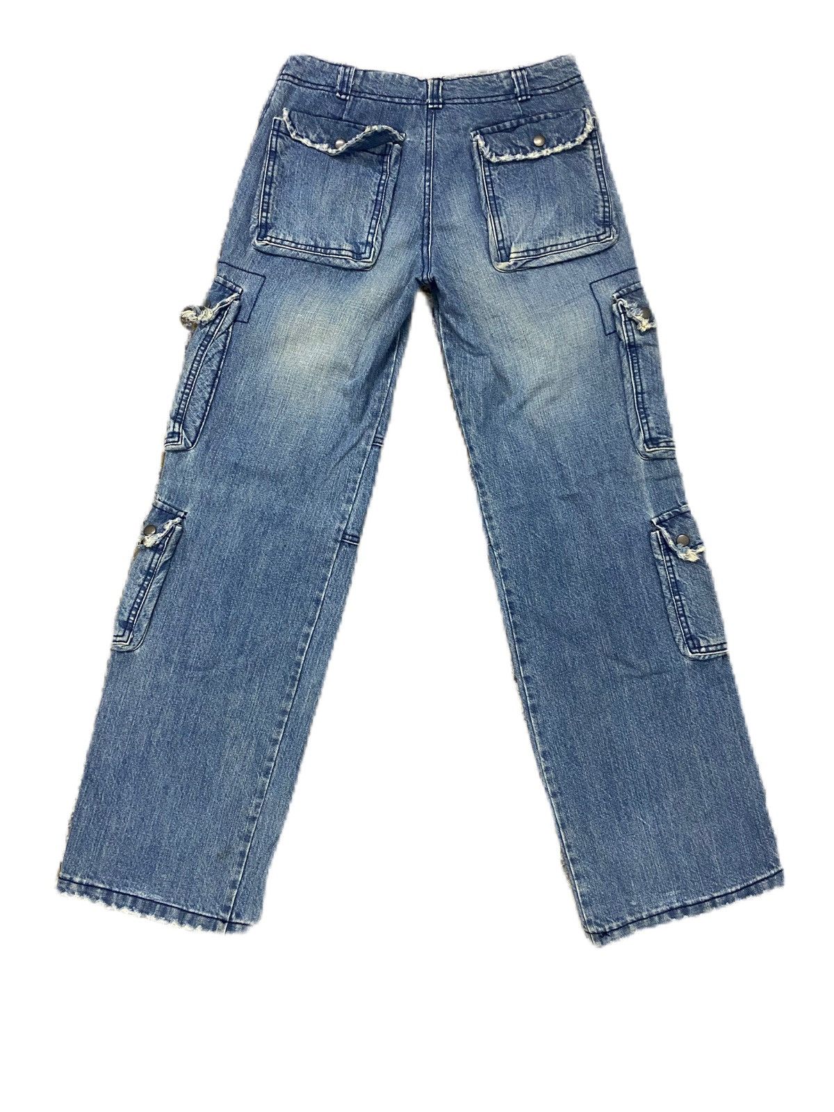 Japanese Brand JAPAN BRAND BAGGY STYLE ROMIE & JULIE CARGO DESIGN RARE Size US 30 / EU 46 - 5 Thumbnail