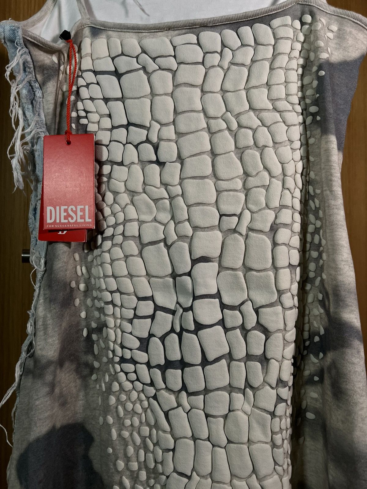 Diesel D-Hople crocodile-effect dress Size M / US 6-8 / IT 42-44 - 4 Thumbnail