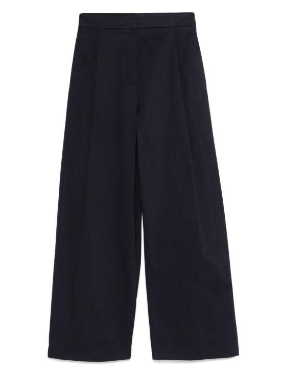 Emporio Armani EMPORIO ARMANI Women Straight Pants EW000760 AF12440UB115 Blue Size 28" / US 6 / IT 42 - 1 Thumbnail