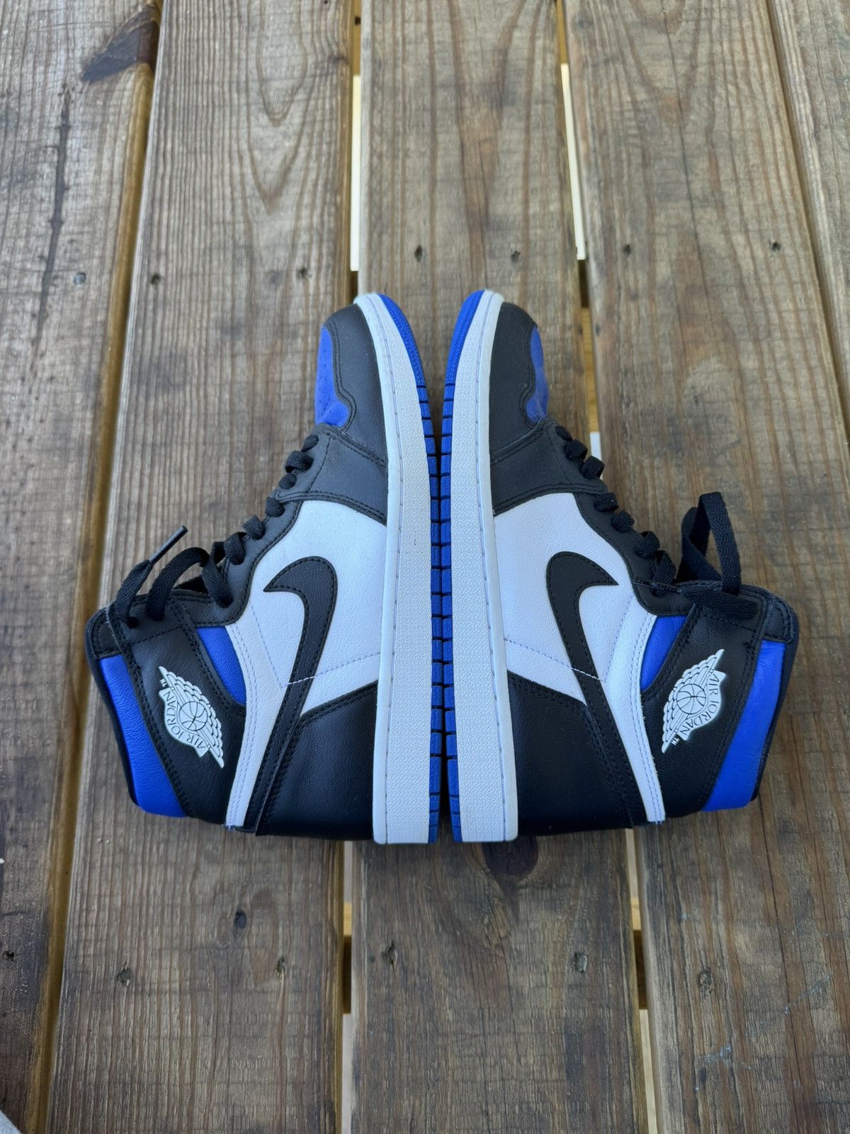 Nike Nike Air Jordan 1 Retro High OG ‘Royal Toe' Size US 9 / EU 42 - 3 Thumbnail