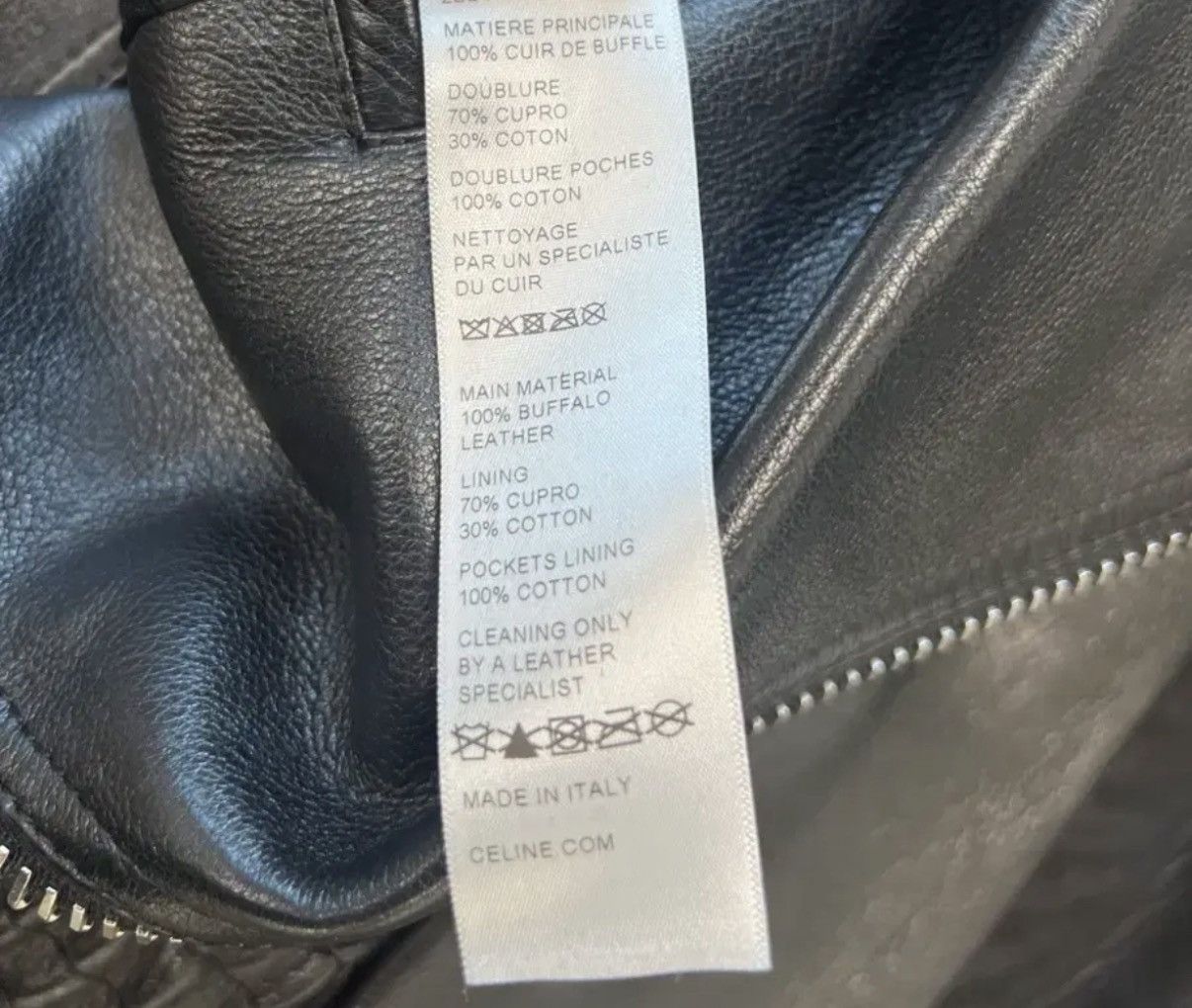 Celine Celine 22FW boydoll americana leather jacket in lamb sz48 Size US M / EU 48-50 / 2 - 8 Thumbnail