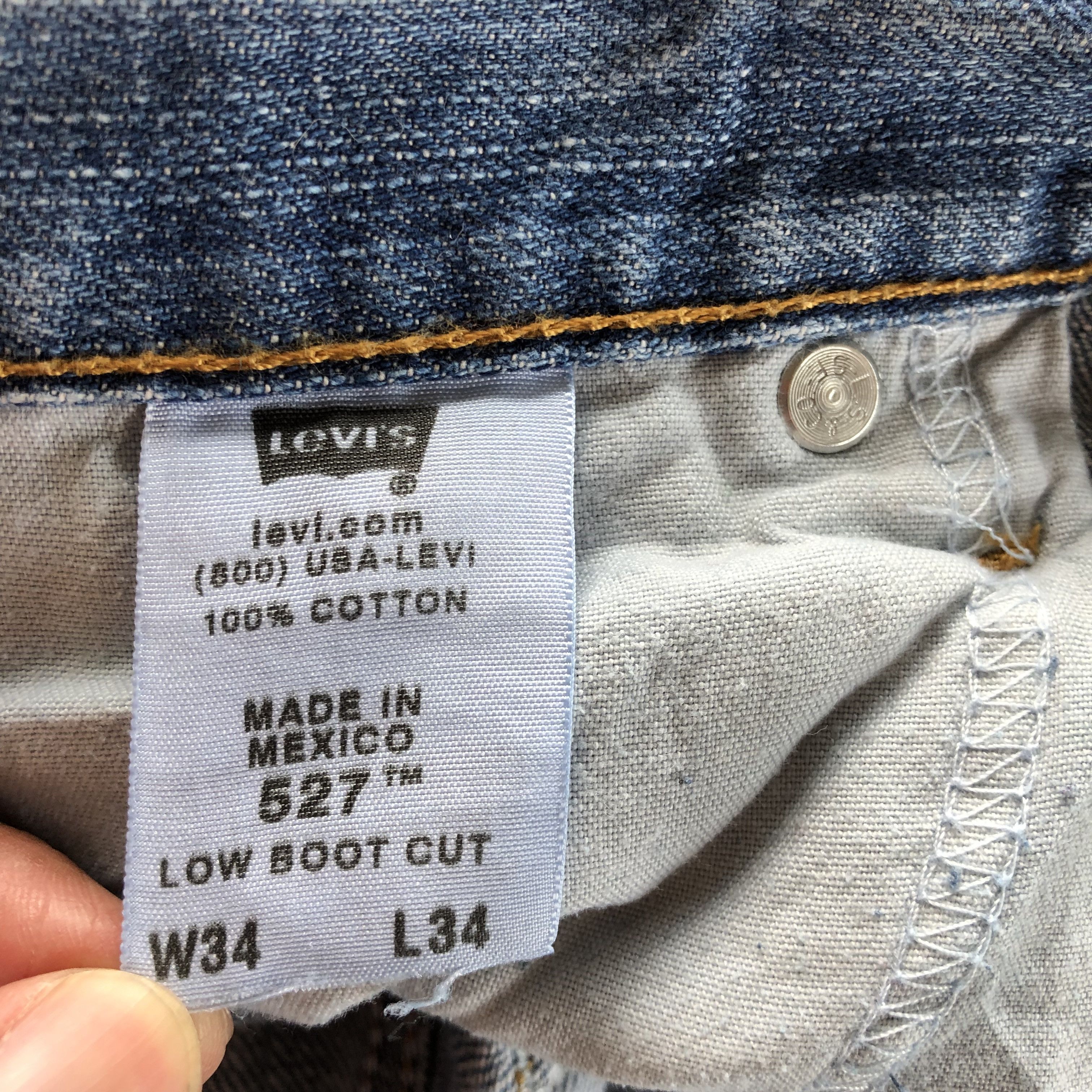 Levi's Vintage Levis 527 Flare Jeans Levi's Wide Leg Boot Cut Denim Size US 32 / EU 48 - 9 Thumbnail