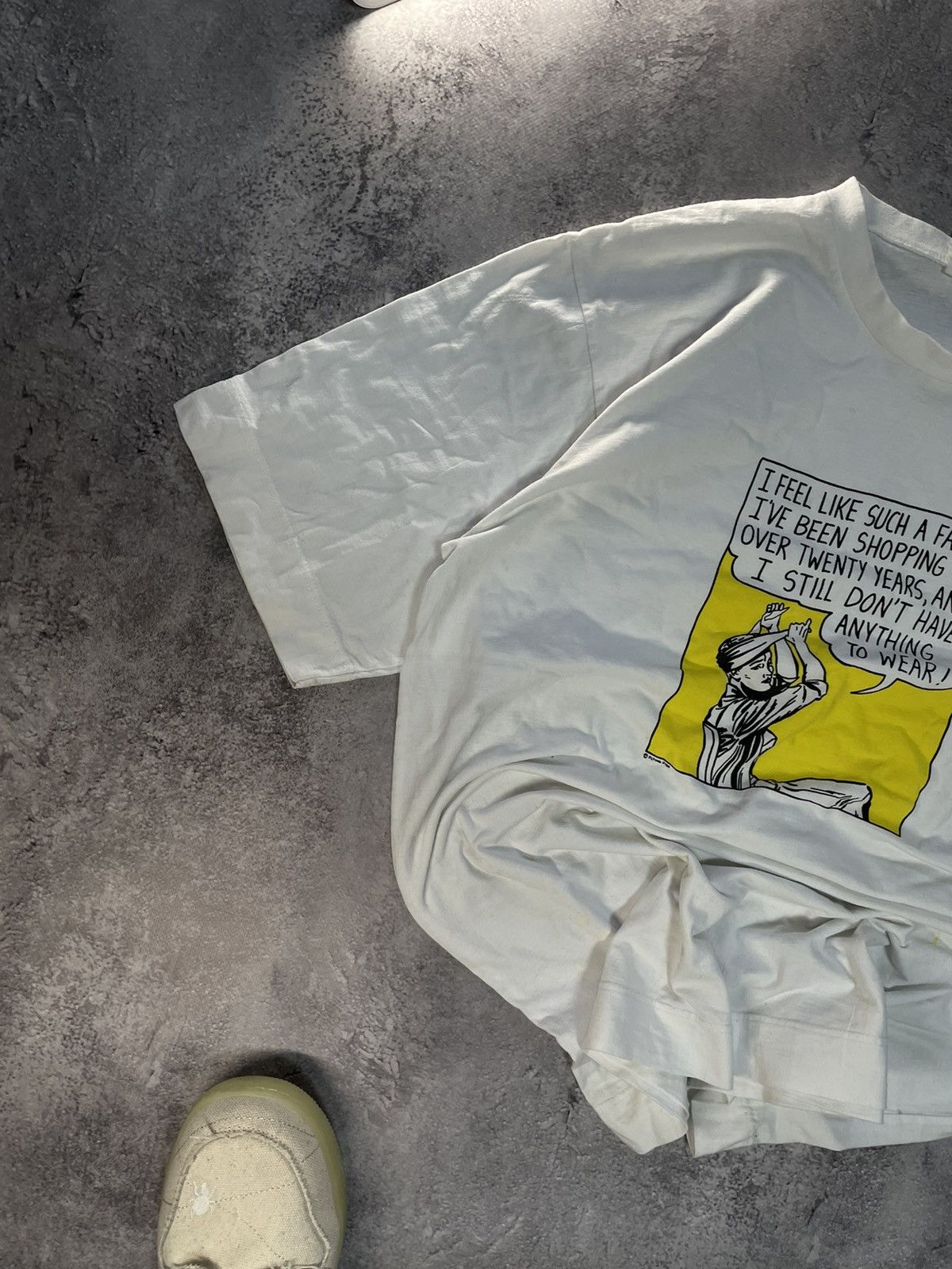 Vintage Vintage Roy Lichtenstein Tee Flying Fish LA Size US XL / EU 56 / 4 - 3 Thumbnail