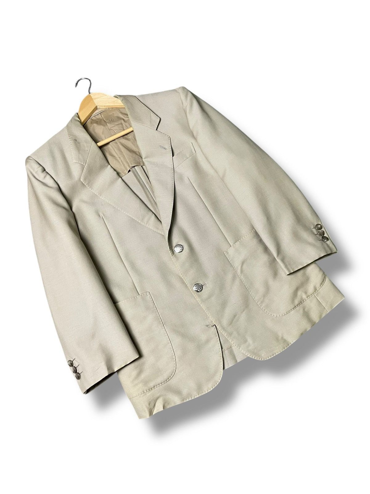 Japanese Brand × Lanvin × Vintage Vintage Lanvin Paris Brand Light Blazer (66) Size US XXS / EU 40 - 4 Thumbnail