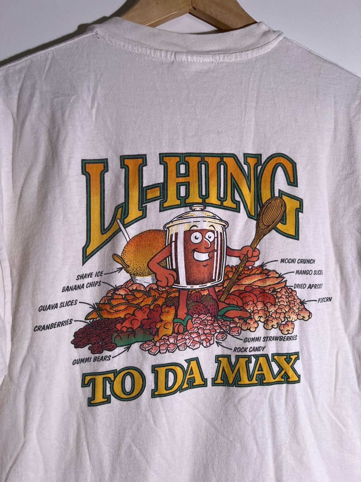 Vintage 90’s 2000’s Y2K Vintage Li-Hing Mui Local Kau-Kau Retro Tee Size US XL / EU 56 / 4 - 3 Thumbnail