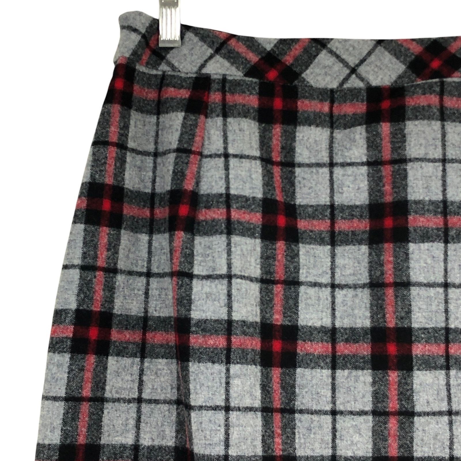 Pendleton Pendleton Petite Size 8P Skirt Midi Wool Plaid Side Zip Size 30" / US 8 / IT 44 - 15 Thumbnail
