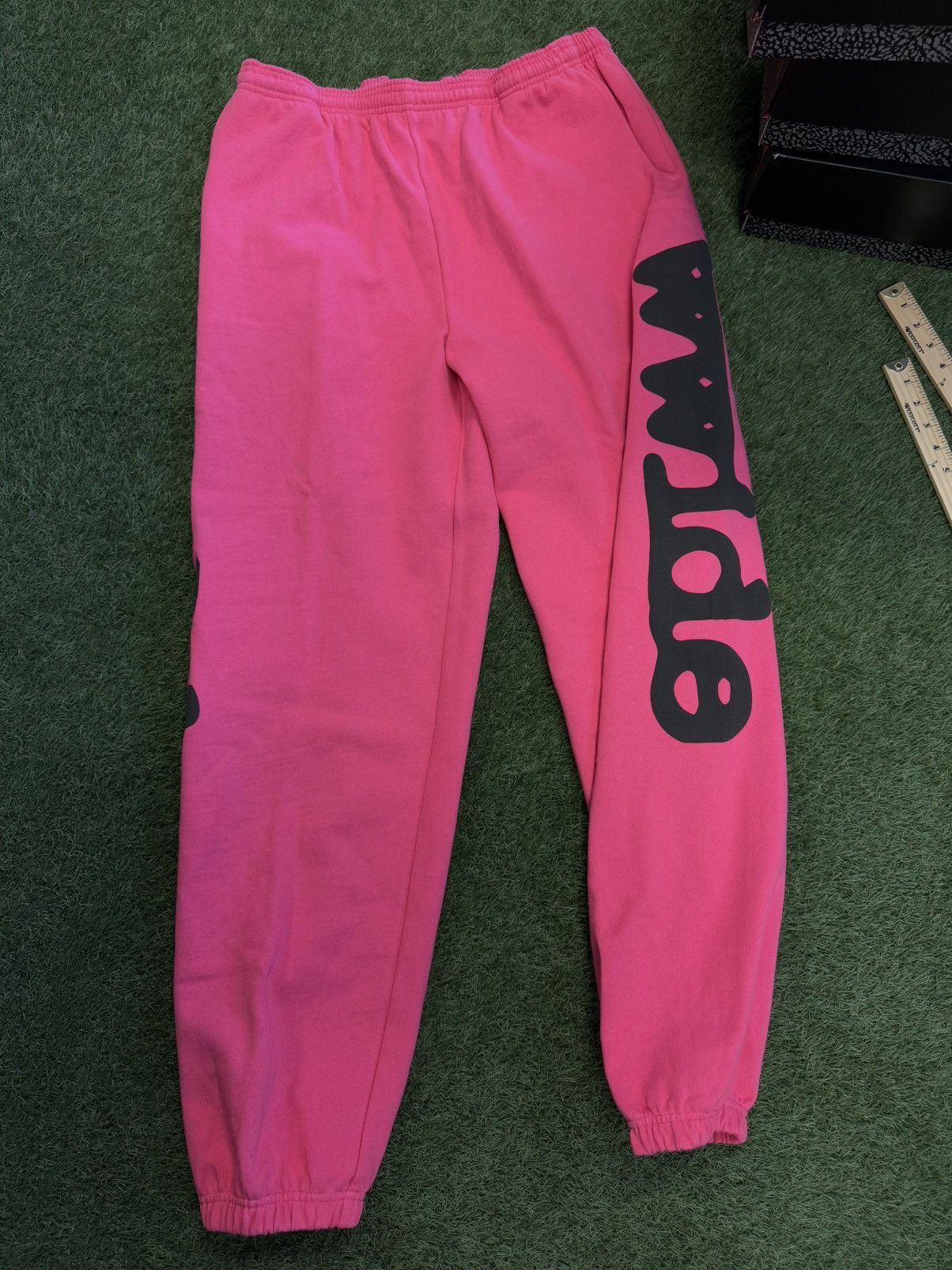 Sp5der Sp5der Worldwide Pink Sweatpants Size XL (NEW) Size US 34 / EU 50 - 5 Thumbnail