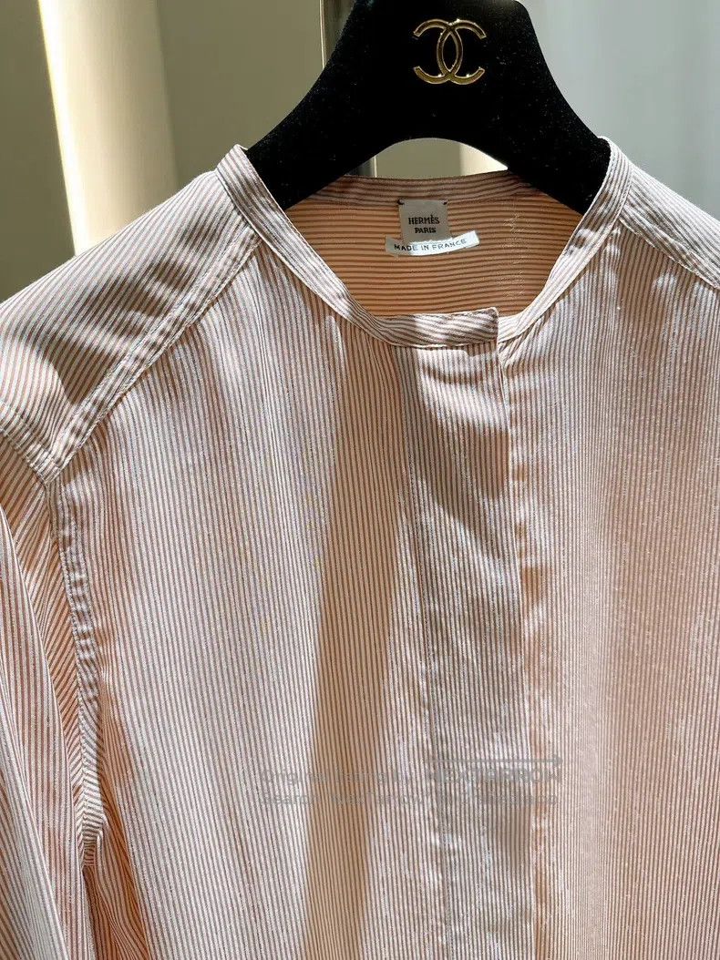 Hermes Hermes Striped dress, loose fit Size XS / US 0-2 / IT 36-38 - 3 Thumbnail