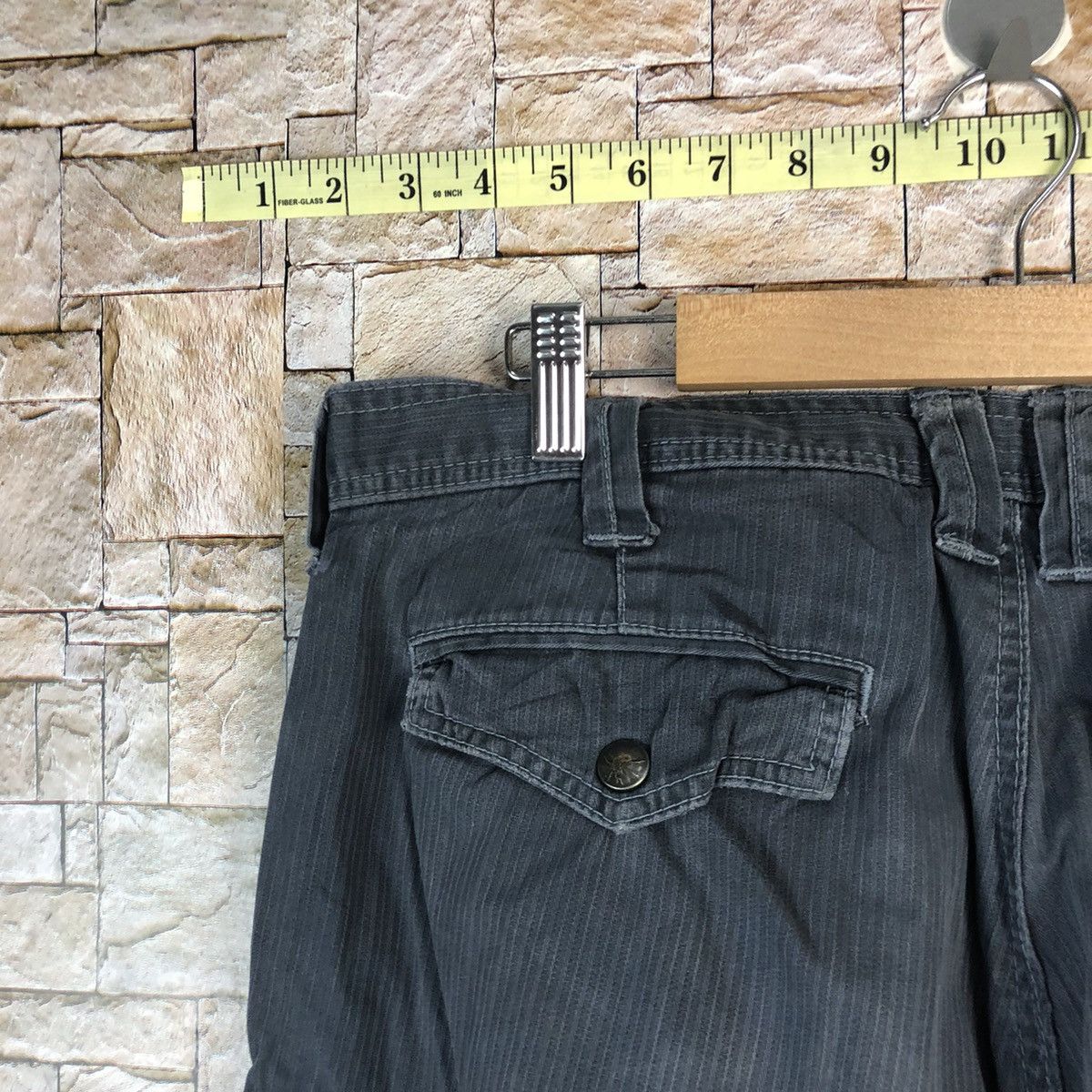 Japanese Brand Dogman Dark Blue Cargo Multipocket Pants #A1028 Size US 32 / EU 48 - 19 Thumbnail
