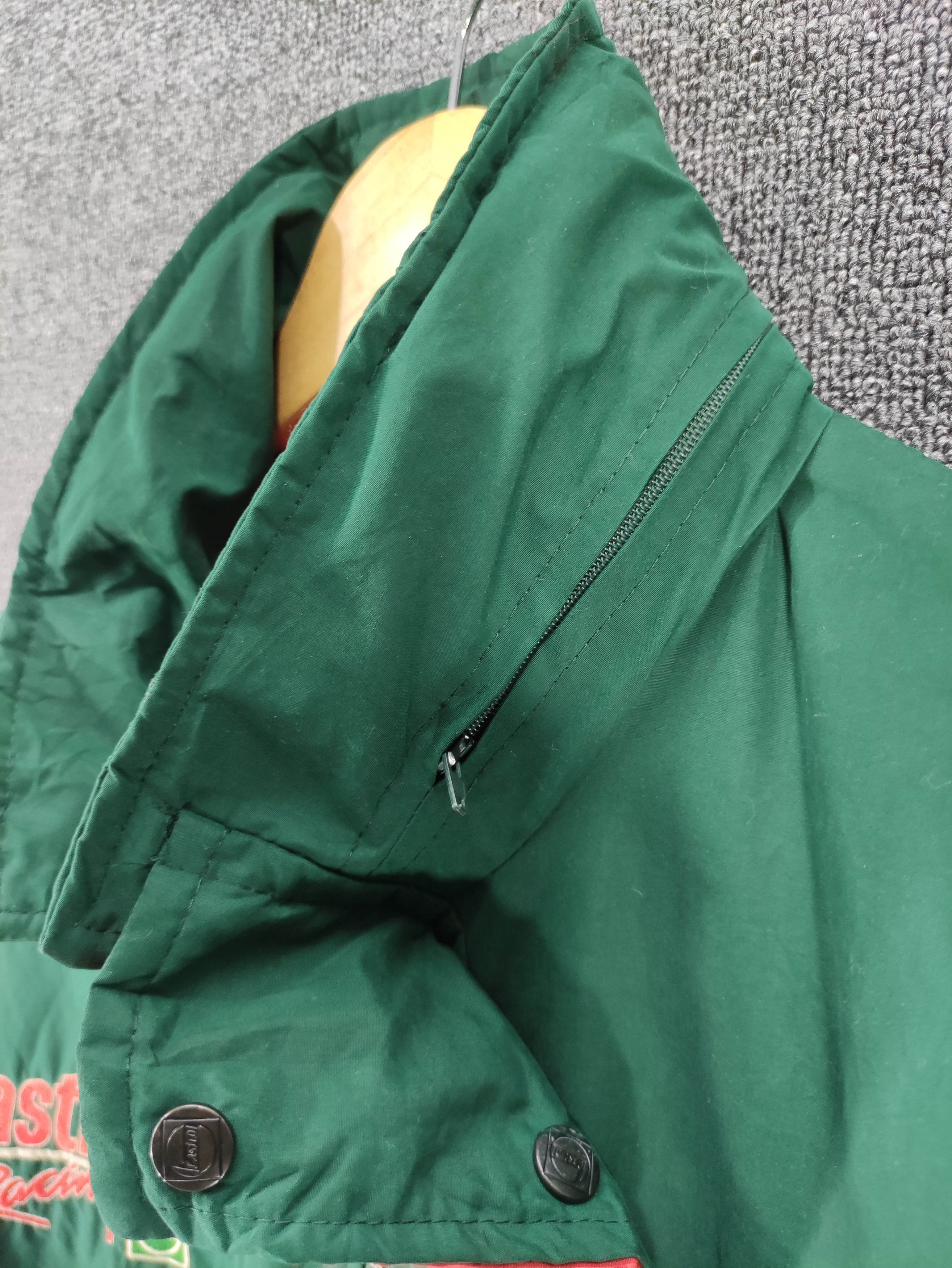 Japanese Brand Vintage Castrol Jacket With Hoodie Zipper Size US L / EU 52-54 / 3 - 4 Thumbnail