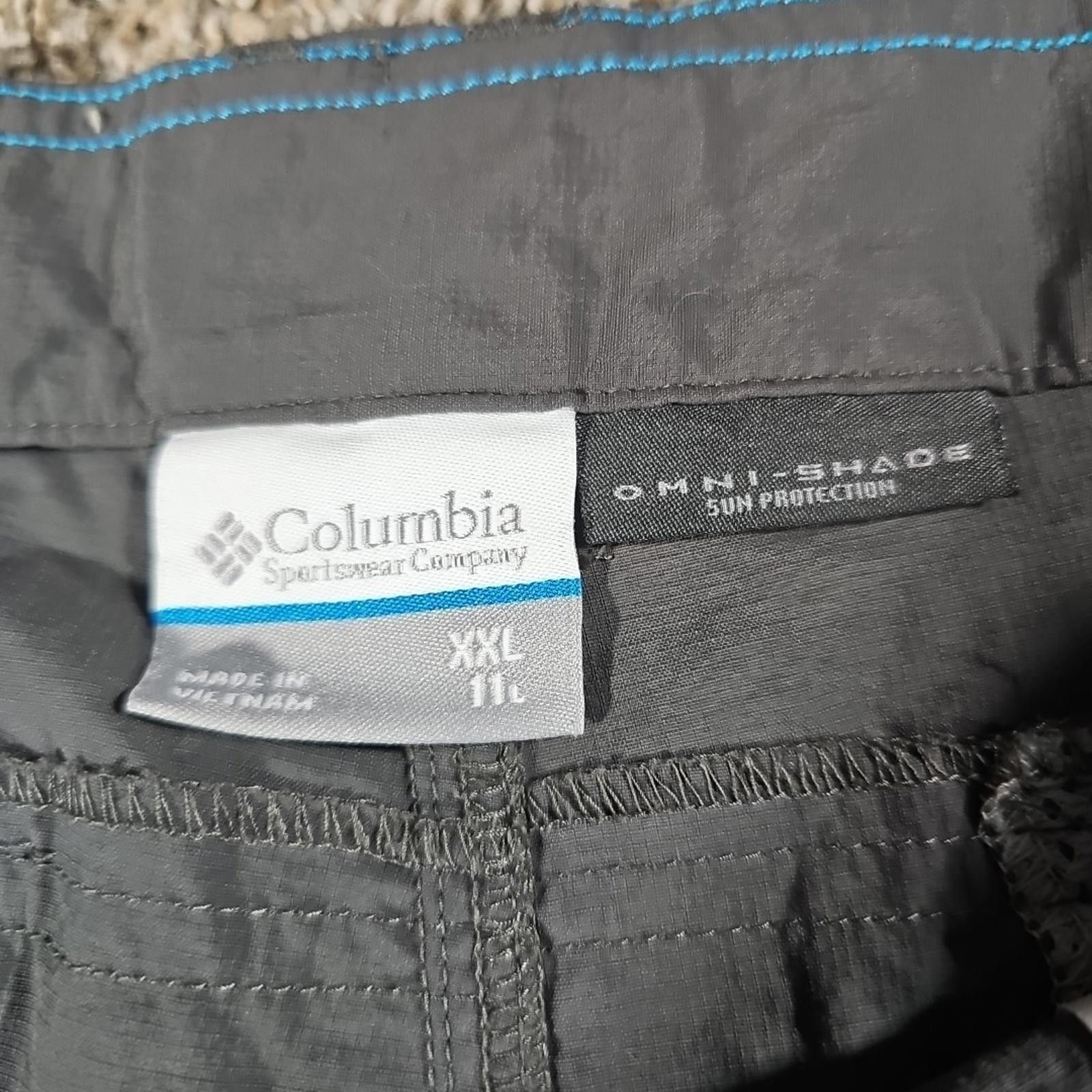 Columbia Columbia XXL Omnishade Gray Shorts Size US 40 / EU 56 - 3 Thumbnail