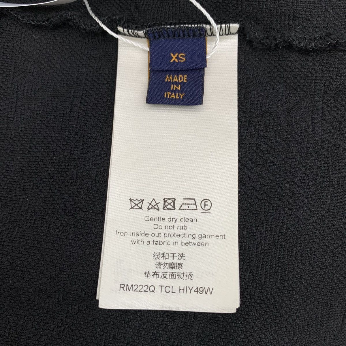 Louis Vuitton Black Short Sleeve Textured Shirt with Pocket Size US XS / EU 42 / 0 - 6 Thumbnail