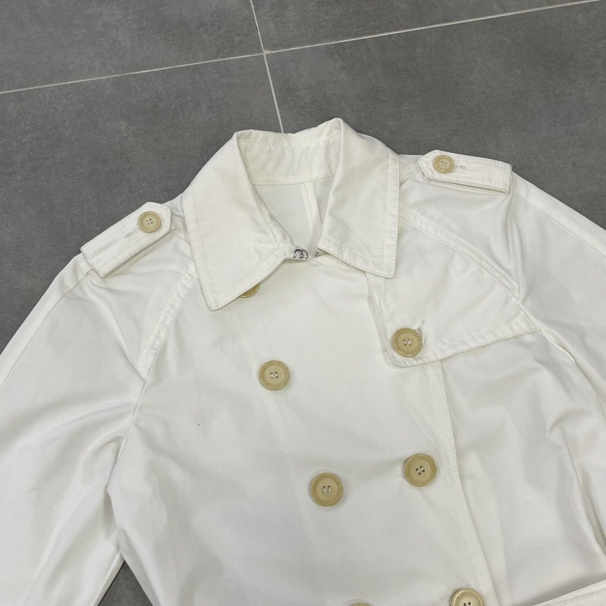 Moncler Authentic Moncler Women Trench Coat Size 2 (M) Size M / US 6-8 / IT 42-44 - 11 Thumbnail