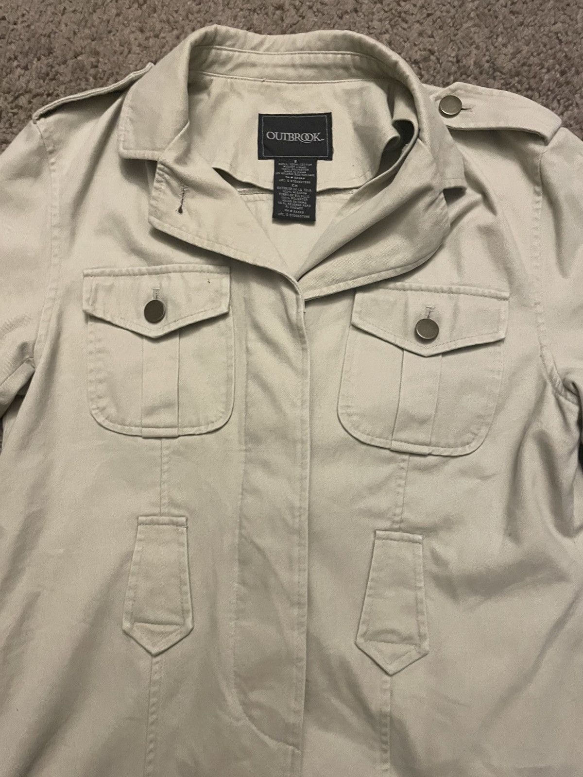 Other Cream button up multi pocket Size US XS / EU 42 / 0 - 2 Thumbnail