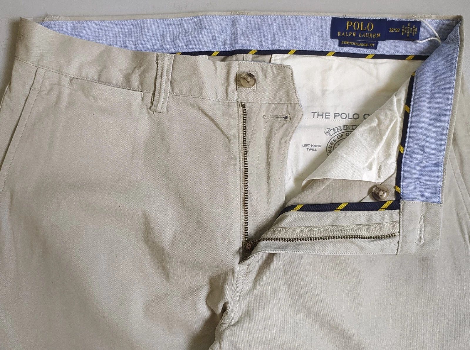Polo Ralph Lauren Polo Ralph Lauren Stretch Classic Fit Chino Pant T 0106 Size US 32 / EU 48 - 4 Thumbnail