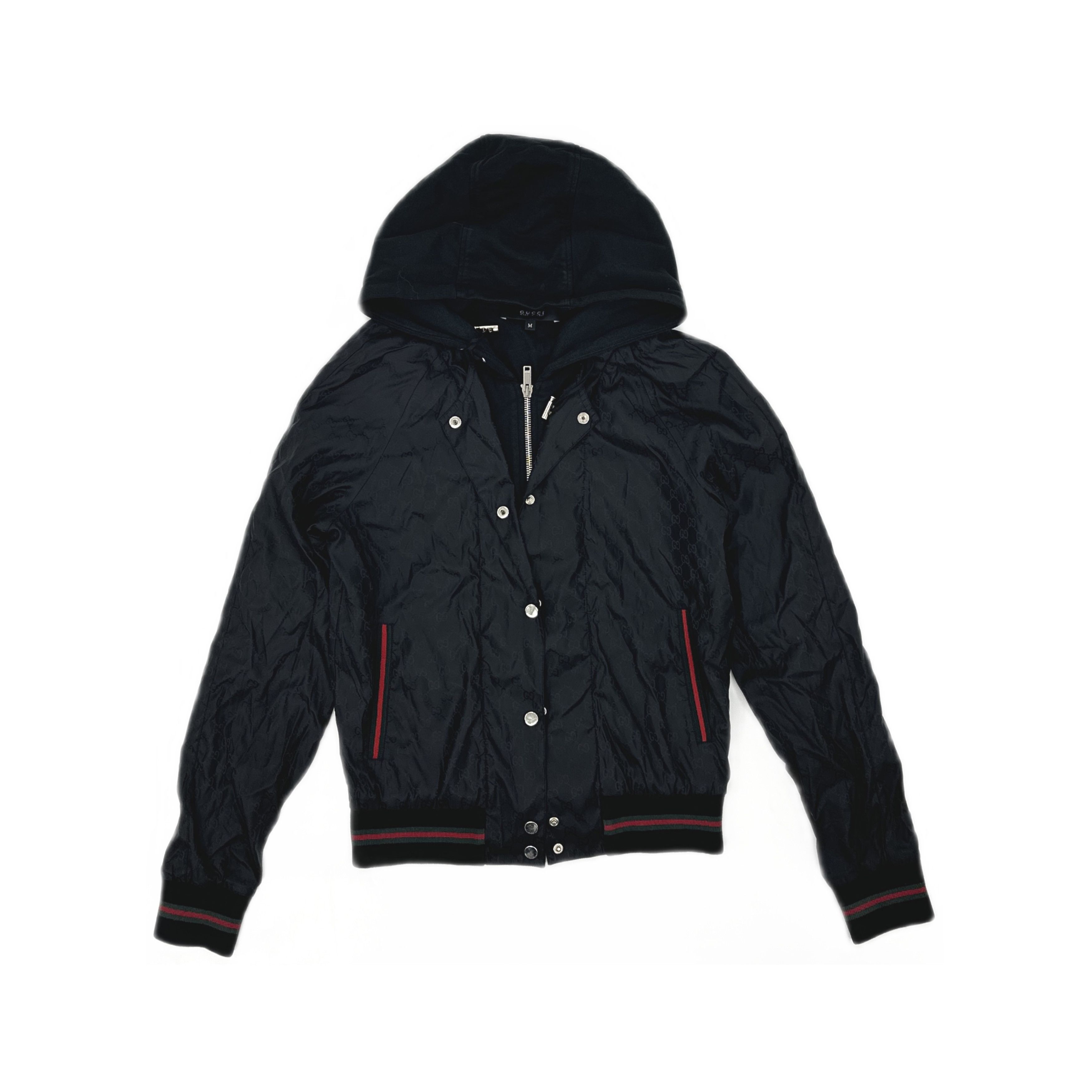 Gucci Gucci GG Monogram Hooded Jacket Size M Size US M / EU 48-50 / 2 - 1 Thumbnail