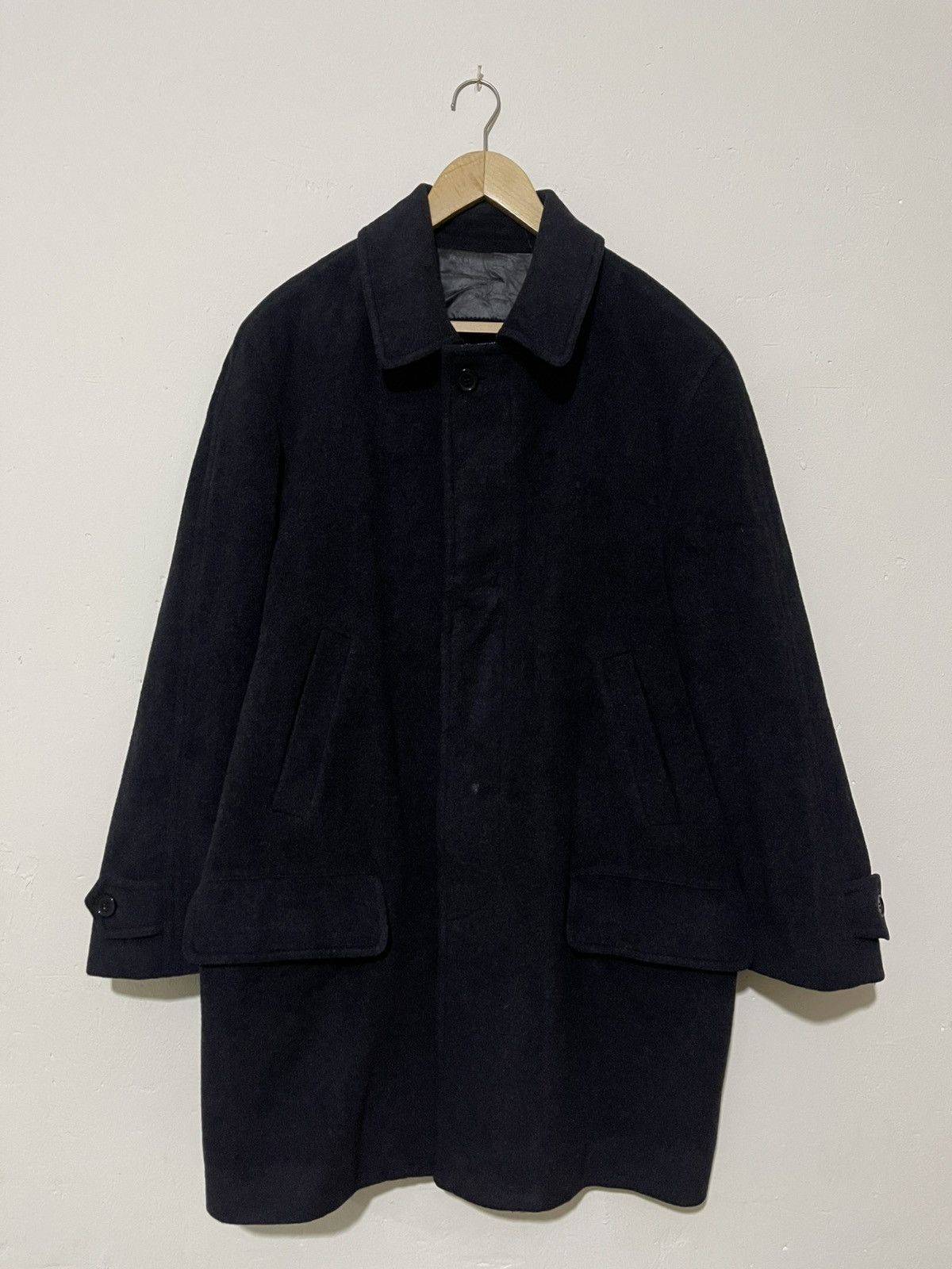 Yves Saint Laurent YSL Pour Homme Wool Coat Jacket Size US S / EU 44-46 / 1 - 5 Thumbnail
