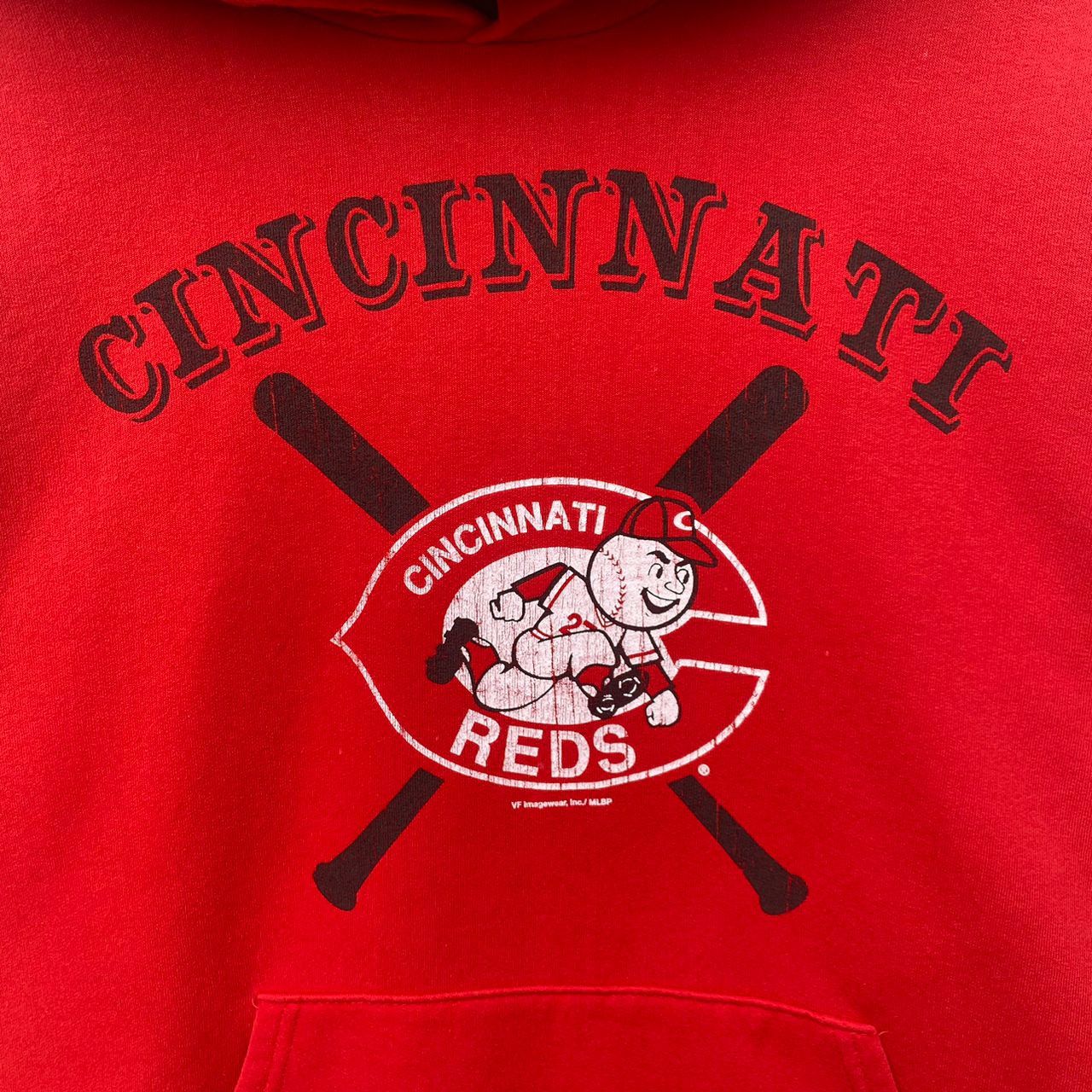 MLB VINTAGE CINCINNATI REDS HOODIE MEDIUM PULLOVER Size US M / EU 48-50 / 2 - 6 Thumbnail