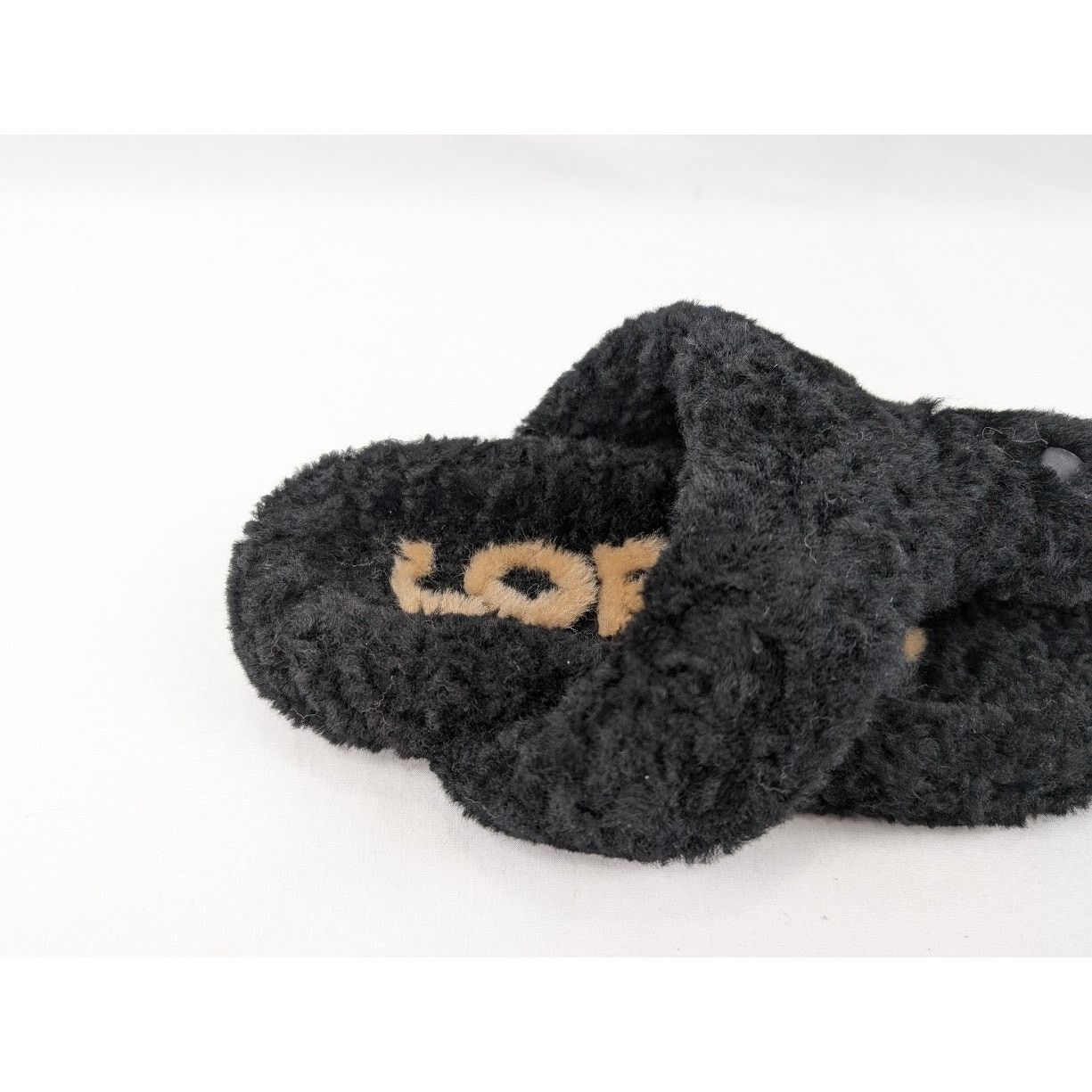 Loewe o1rshd1 Furry Sandals in Black Size US 6 / IT 36 - 4 Thumbnail