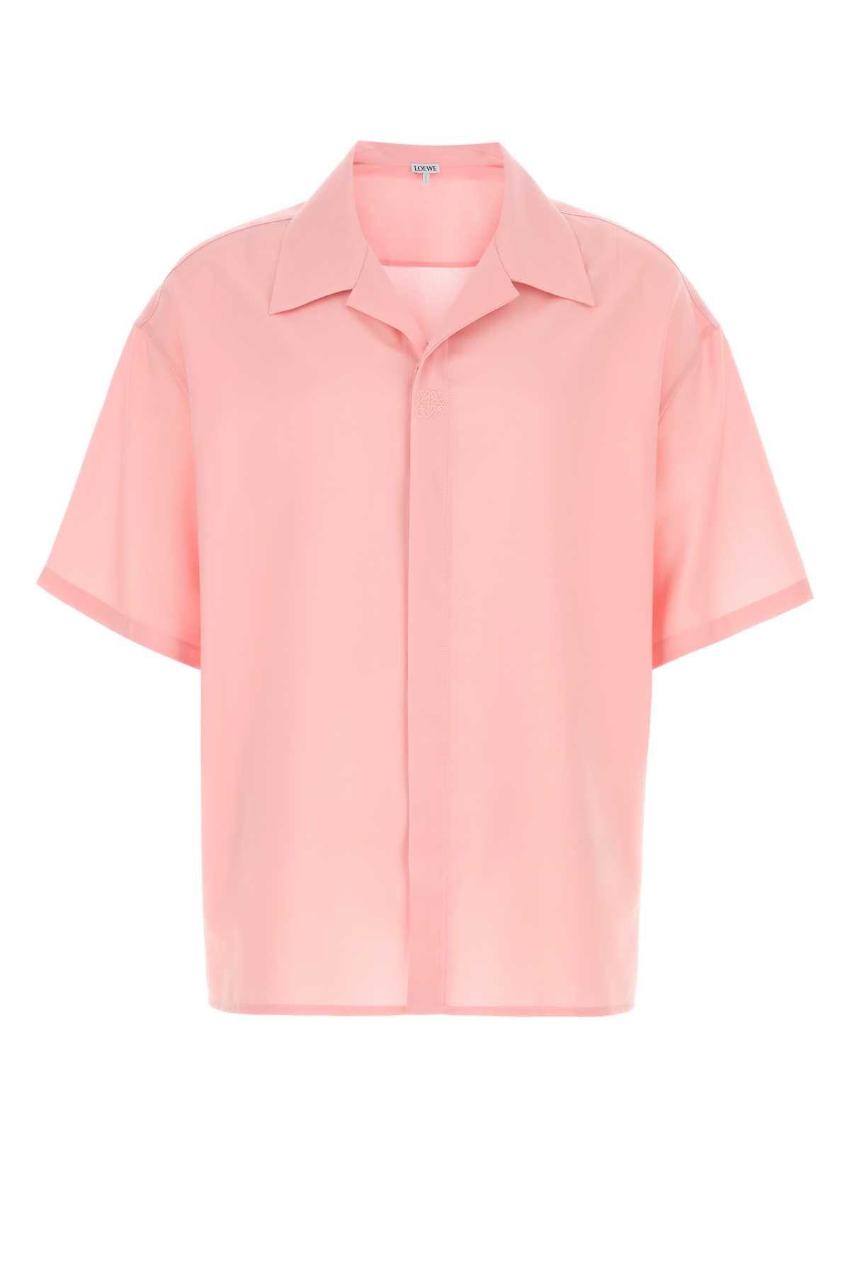 Loewe Pink Wool Shirt Size US L / EU 52-54 / 3 - 1 Thumbnail
