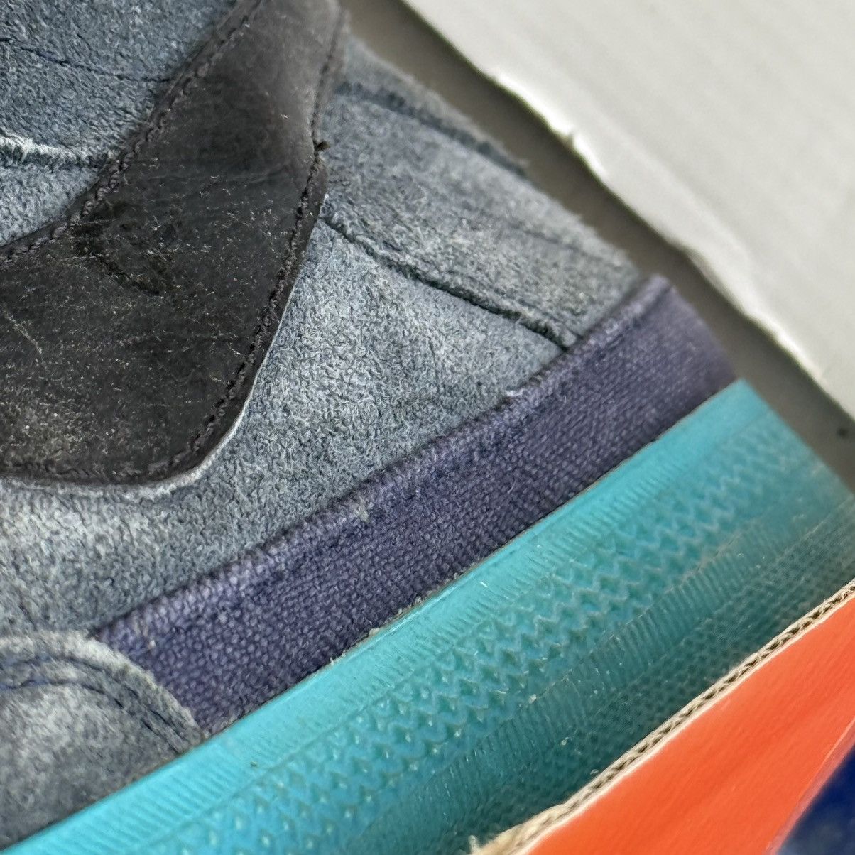 Nike Nike SB 6.0 Mavrk Mid 2 Men's Sk8 Obsidian/Black/Glass Blue Size US 11.5 / EU 44-45 - 18 Thumbnail