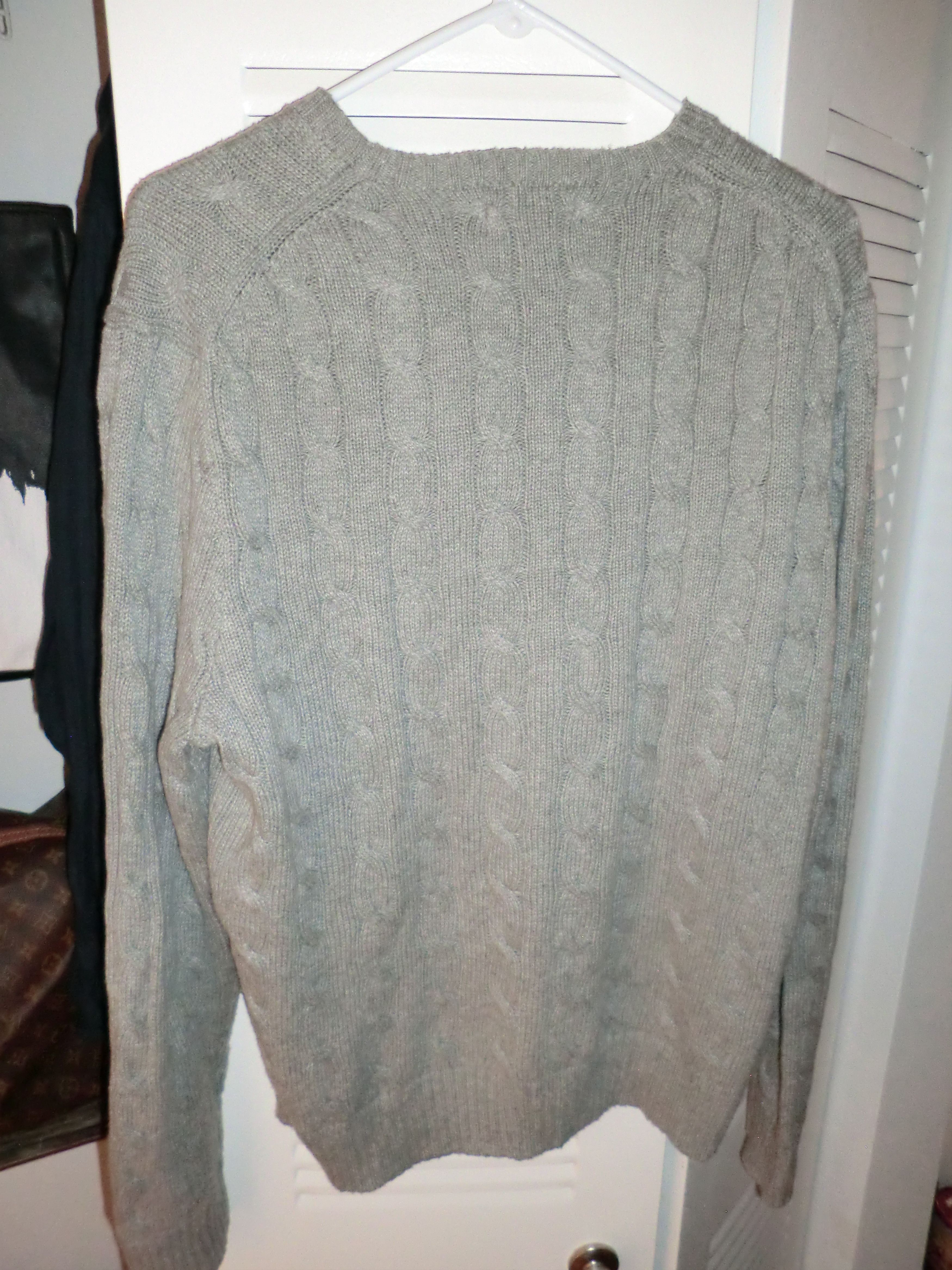 Polo Ralph Lauren Polo Ralph Lauren Grey Cable knit Sweater Size M Size US M / EU 48-50 / 2 - 5 Thumbnail