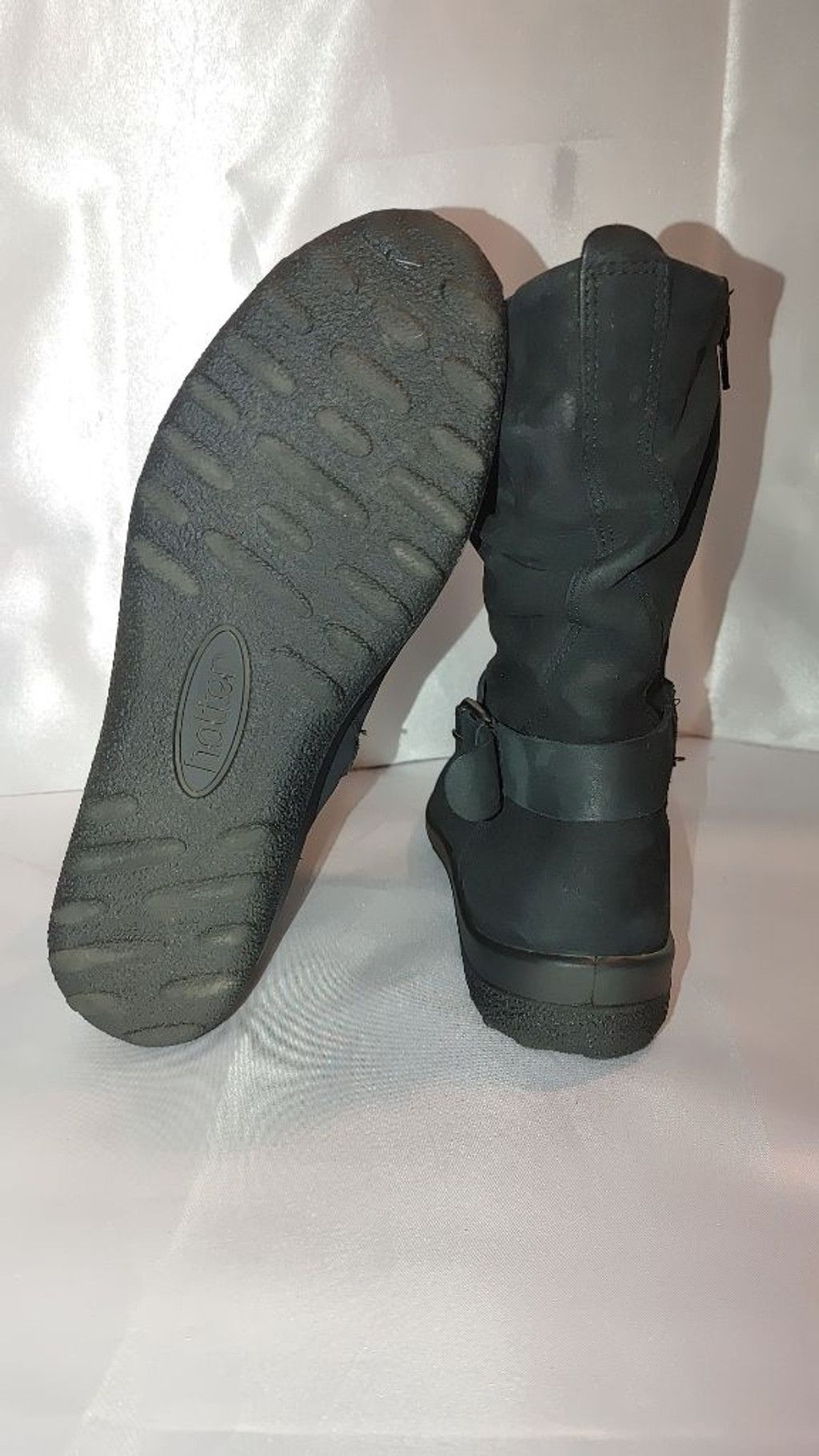 Lock & Co Hatters Hotter Groove Suede Extra Wide Ankle Boots Size 9.5 Size US 9.5 / IT 39.5 - 7 Thumbnail