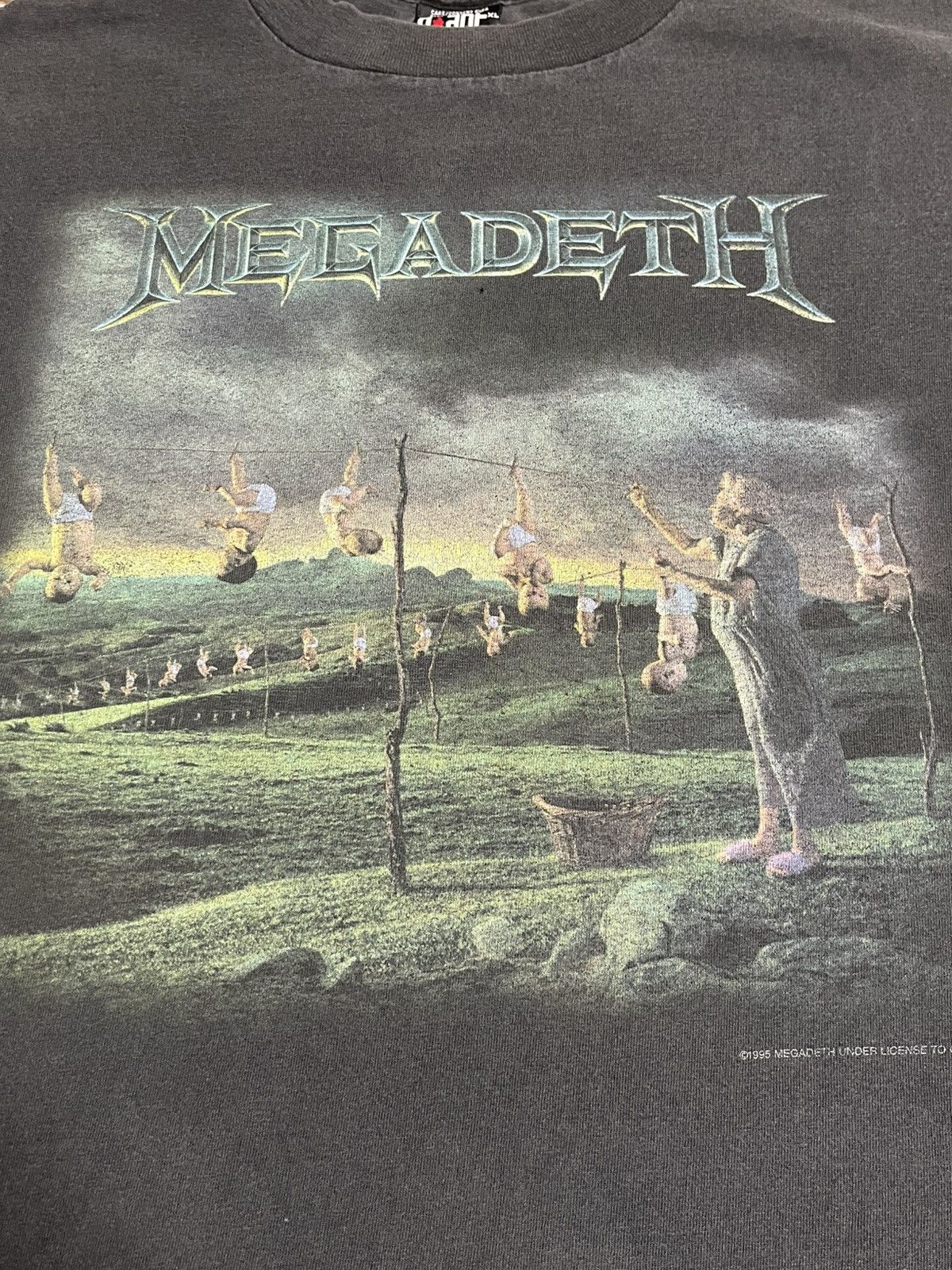 Band Tees × Giant × Vintage Megadeth Youthanasia 1995 Size US XL / EU 56 / 4 - 5 Thumbnail