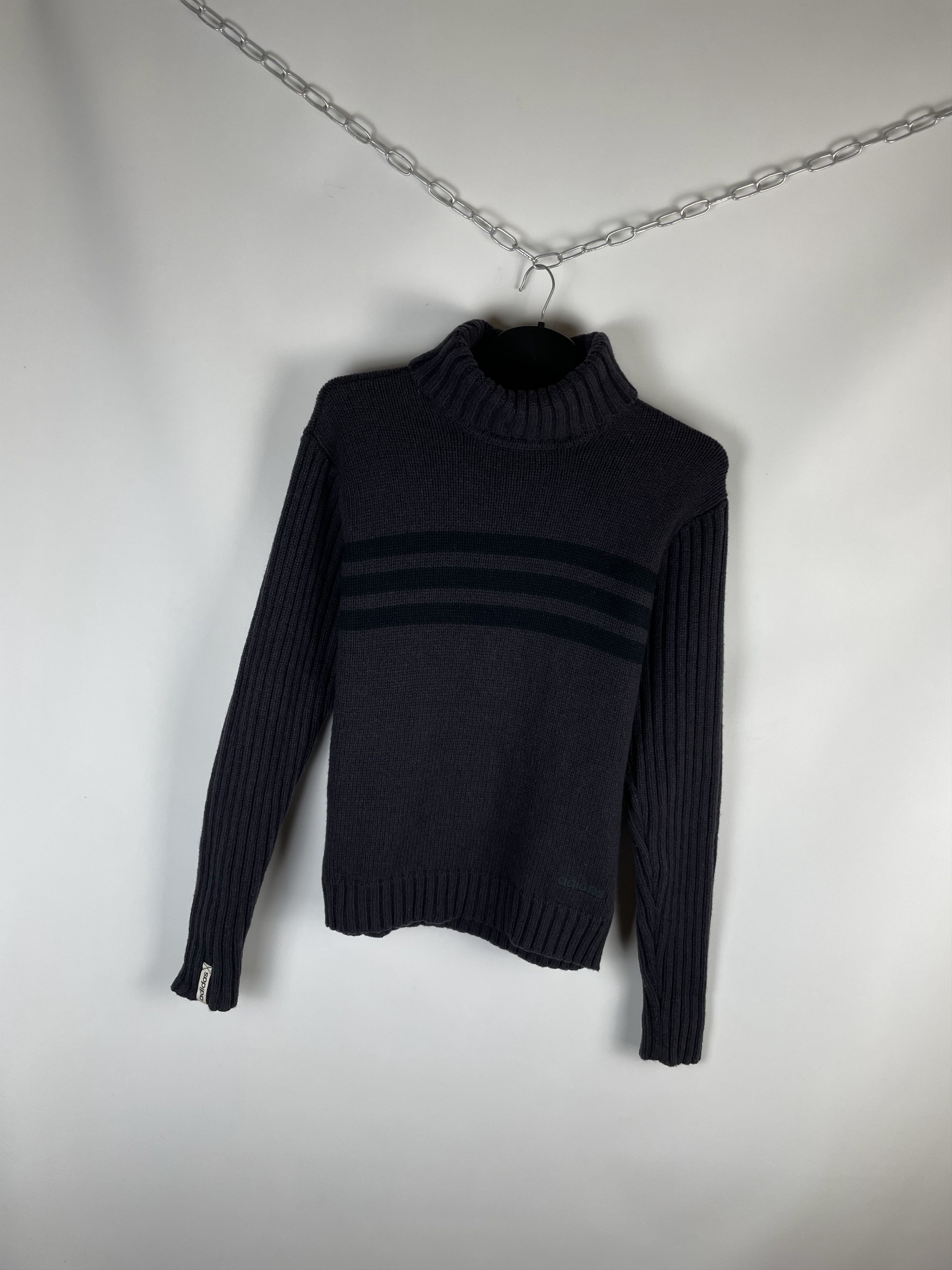 Adidas Adidas Fashion Turtleneck Sweater Size US L / EU 52-54 / 3 - 2 Thumbnail
