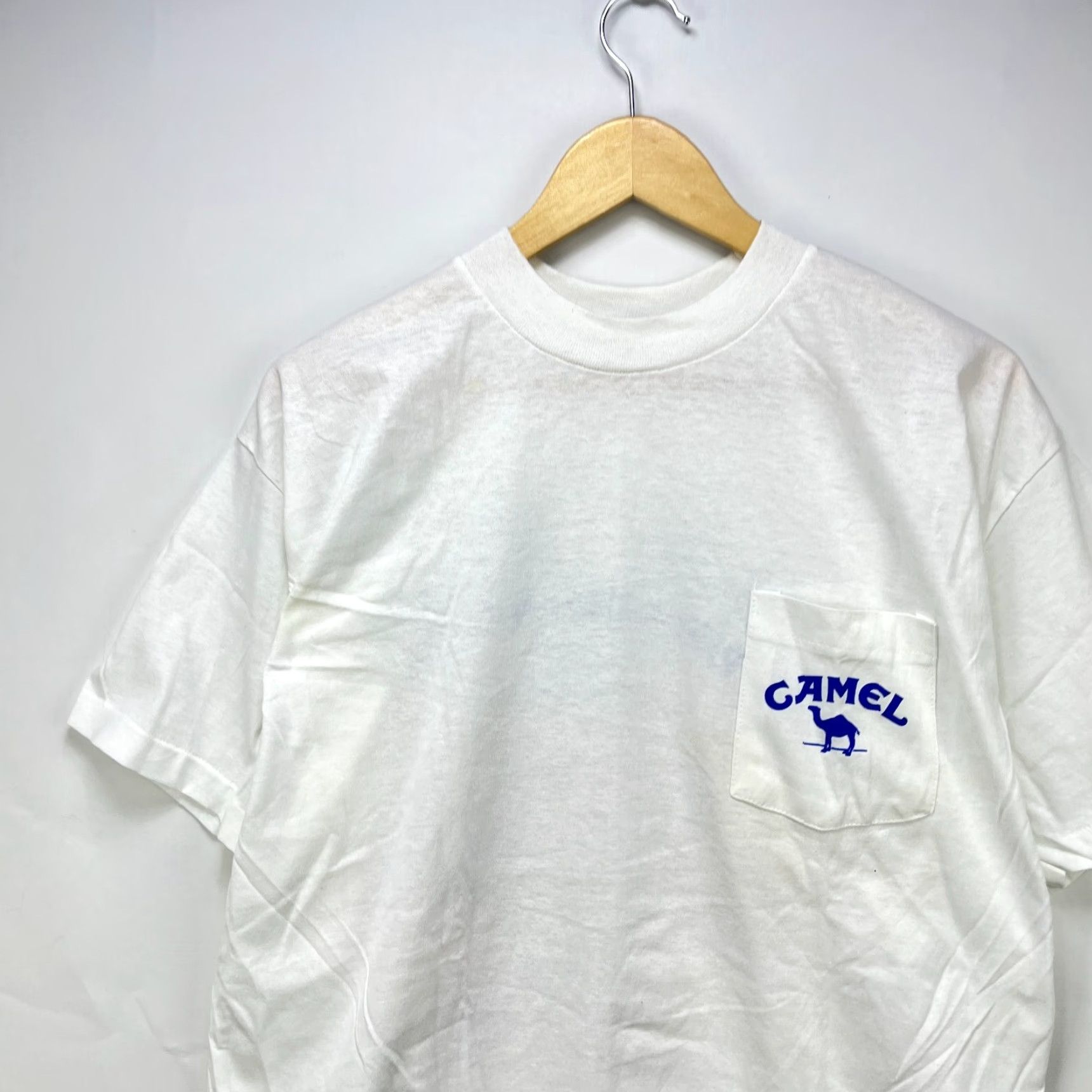 Camel VINTAGE 90s Camel T-Shirt White XL Short Sleeve Graphic Print Men Size US XL / EU 56 / 4 - 7 Thumbnail