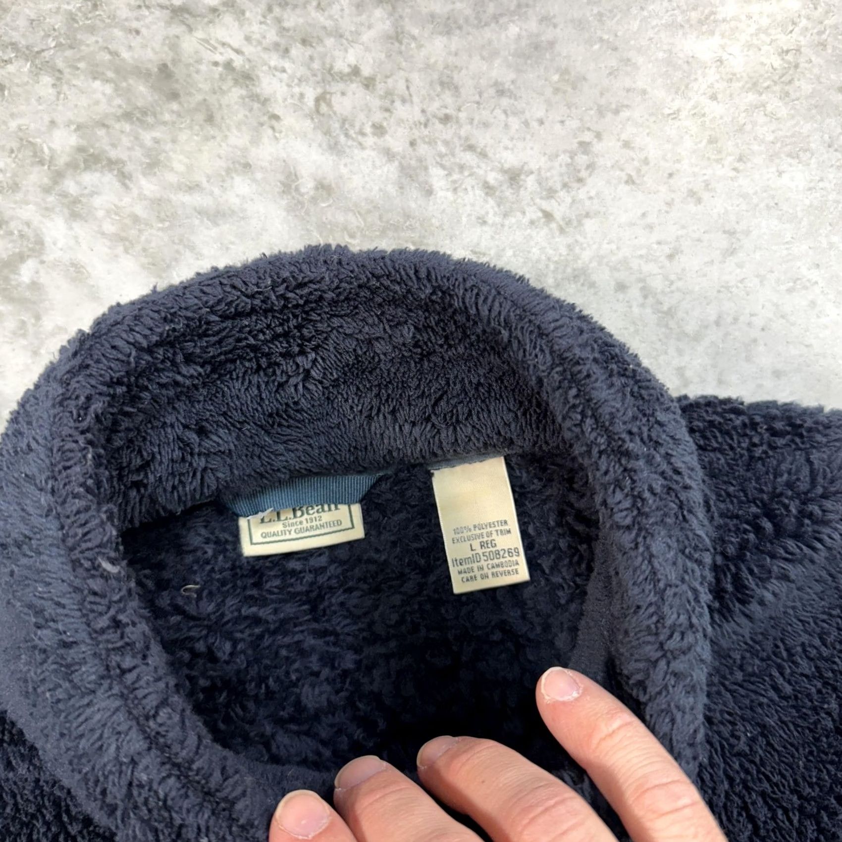Vintage LL Bean Fleece Vest Mens Large Sherpa Full Zip Outdoors Pockets Warm L.L.Bean Vest Size US L / EU 52-54 / 3 - 4 Thumbnail