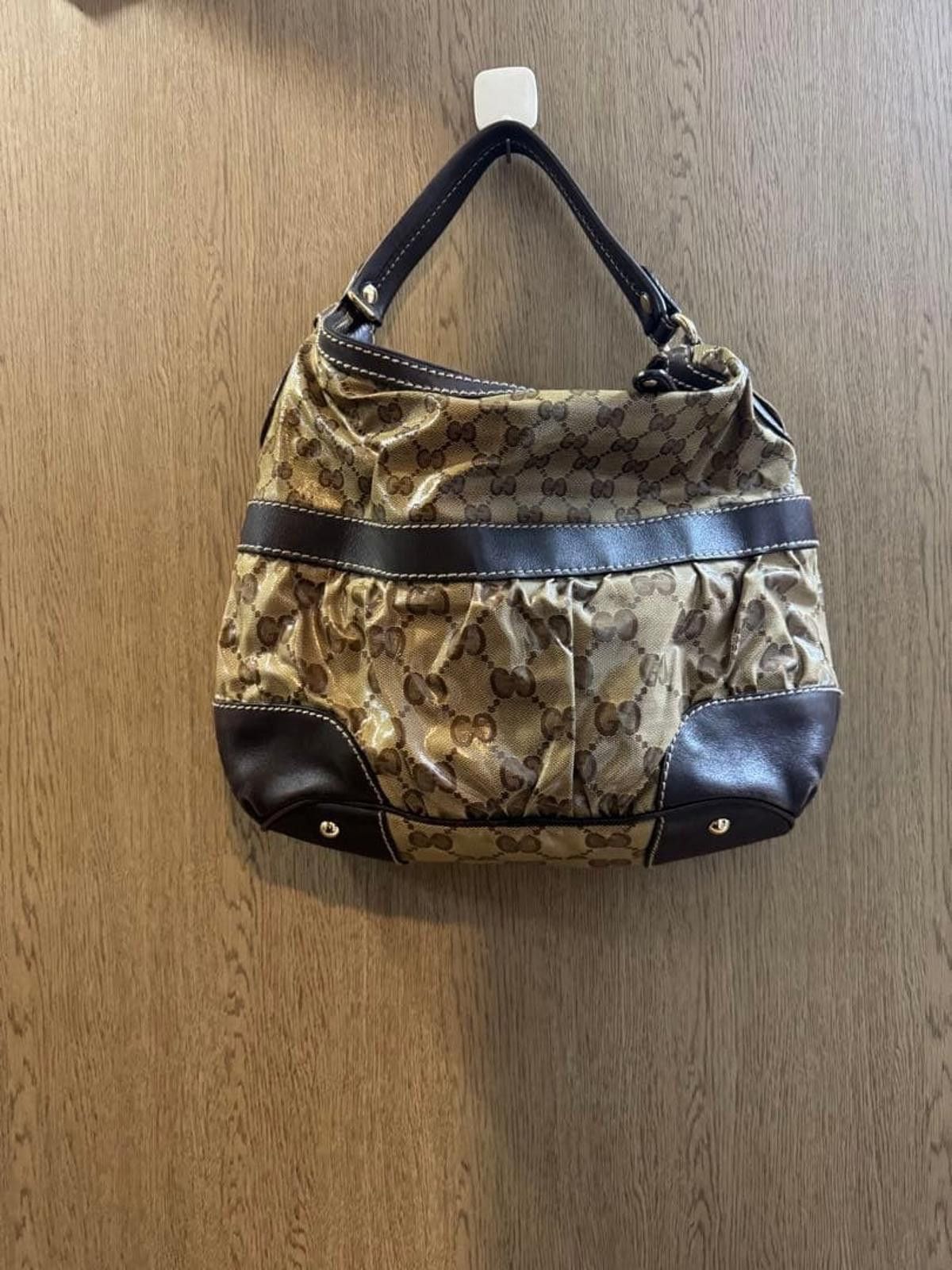 Gucci Gucci - Brown Monogram Canvas Shoulder Bag Size ONE SIZE - 4 Thumbnail