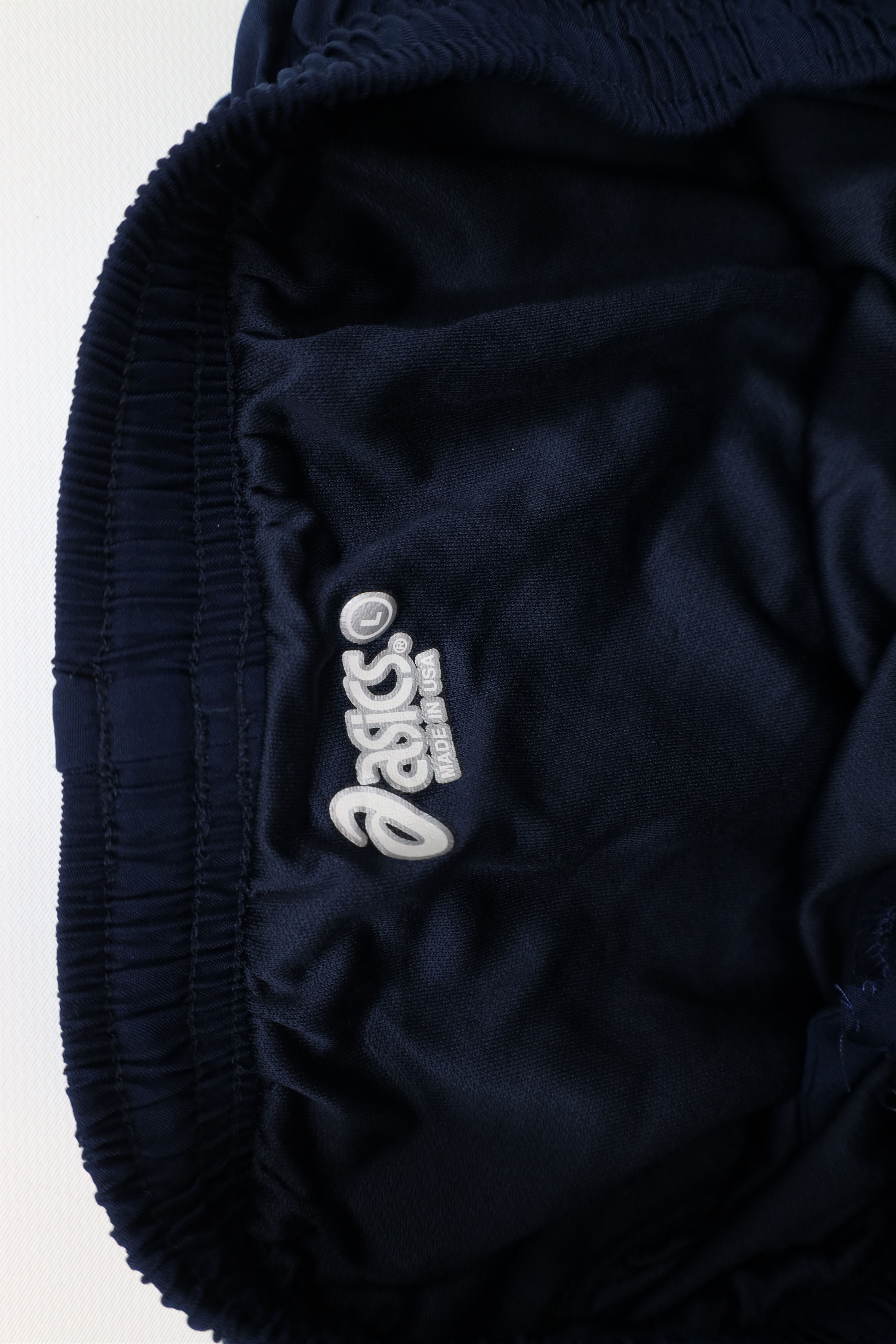 Asics × Vintage Vintage 90s Asics Lined Running Jogging Gym Shorts USA Size US 34 / EU 50 - 8 Thumbnail