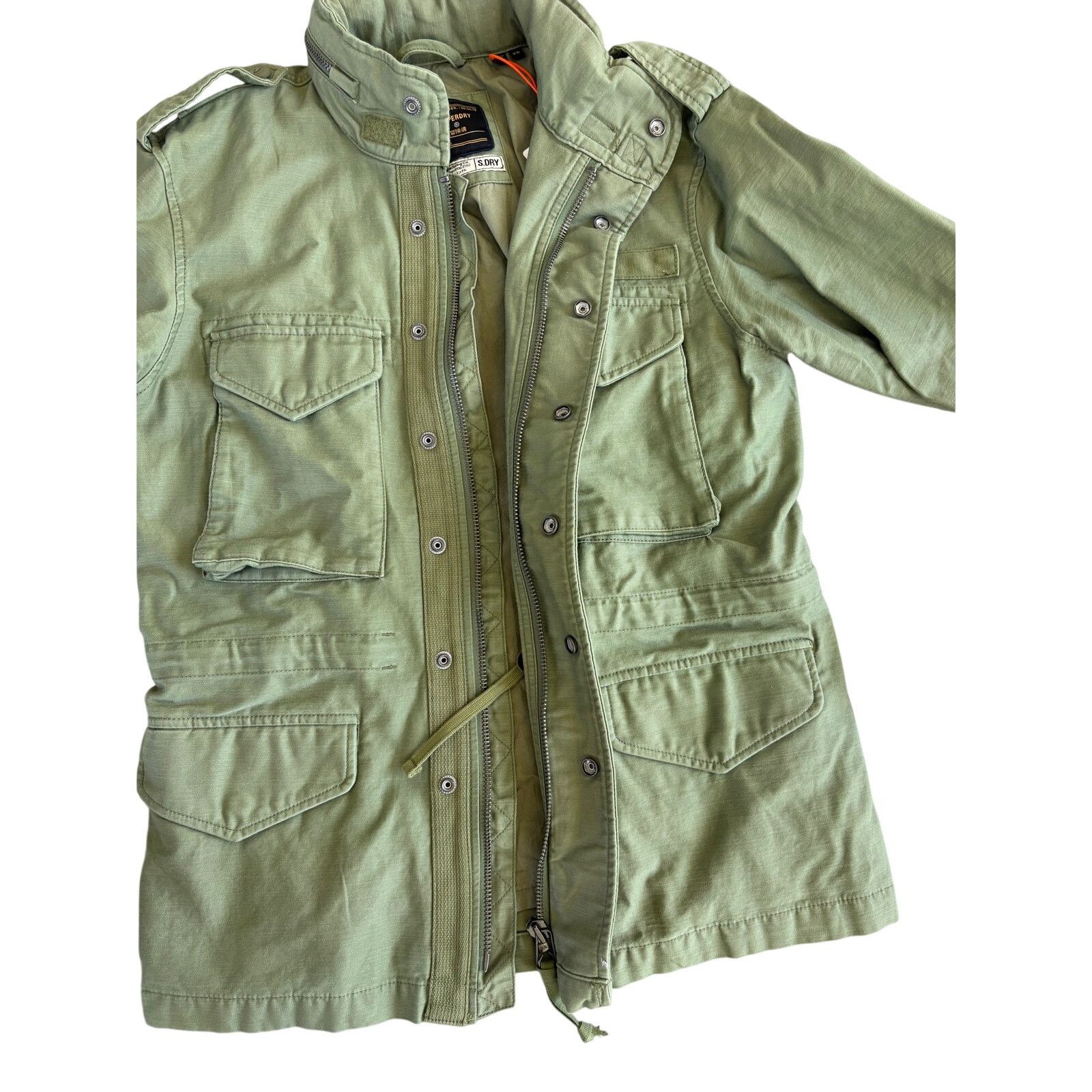 Superdry Green and khaki superdry jacket Size US XS / EU 42 / 0 - 5 Thumbnail