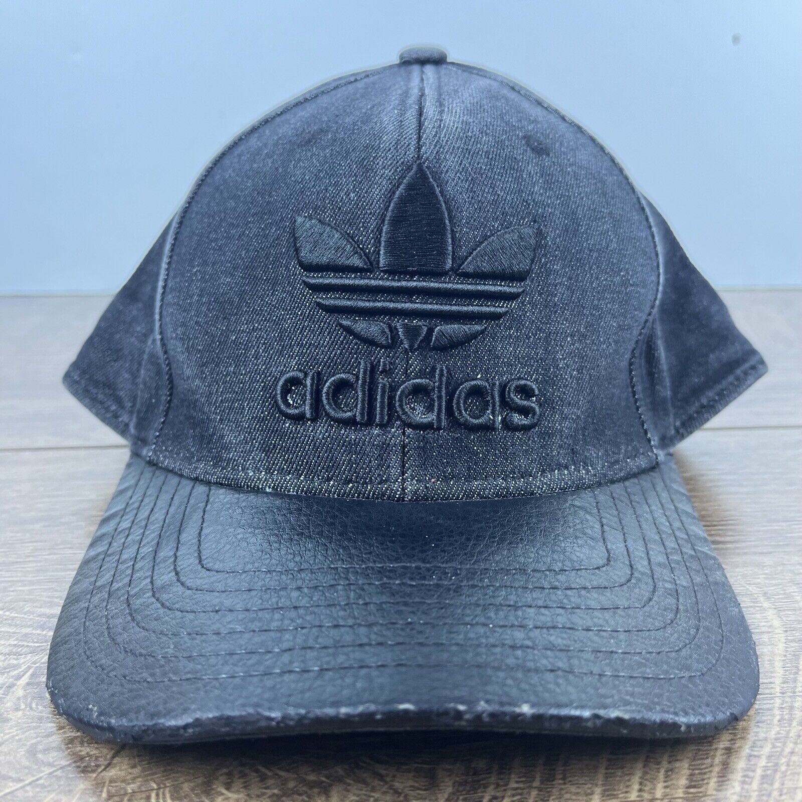Adidas Adidas Snapback Hat Black Adidas Casual Hat Adjustable Black Size ONE SIZE - 1 Thumbnail